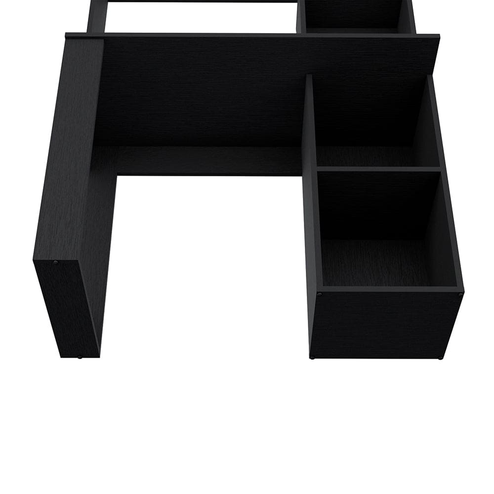 Desk Ryndon, Hutch, Black Wengue Finish