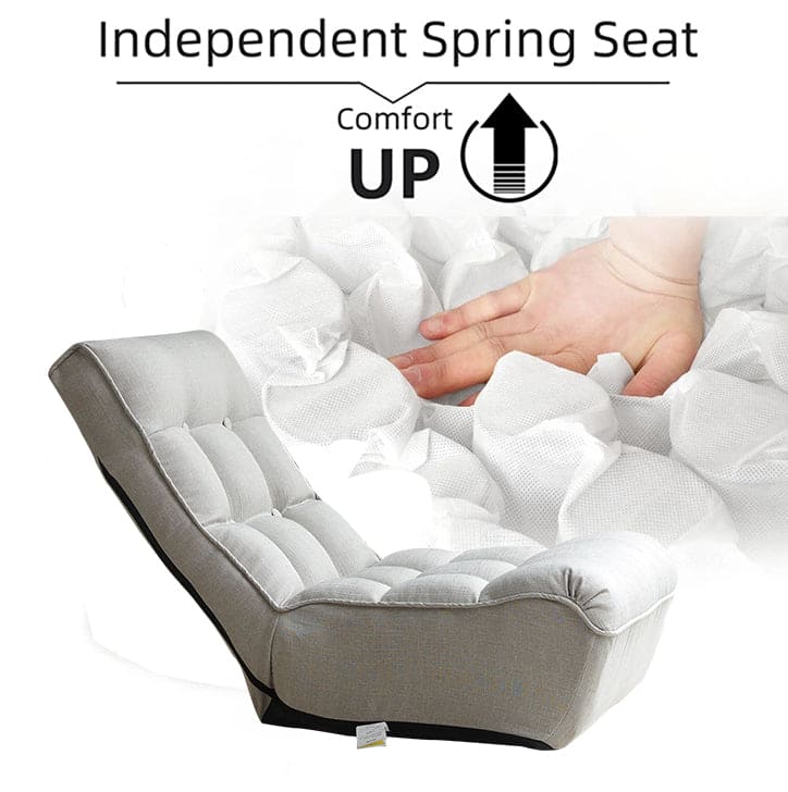 Lazy sofa balcony leisure chair bedroom sofa chair foldable reclining chair leisure single sofa functional chair