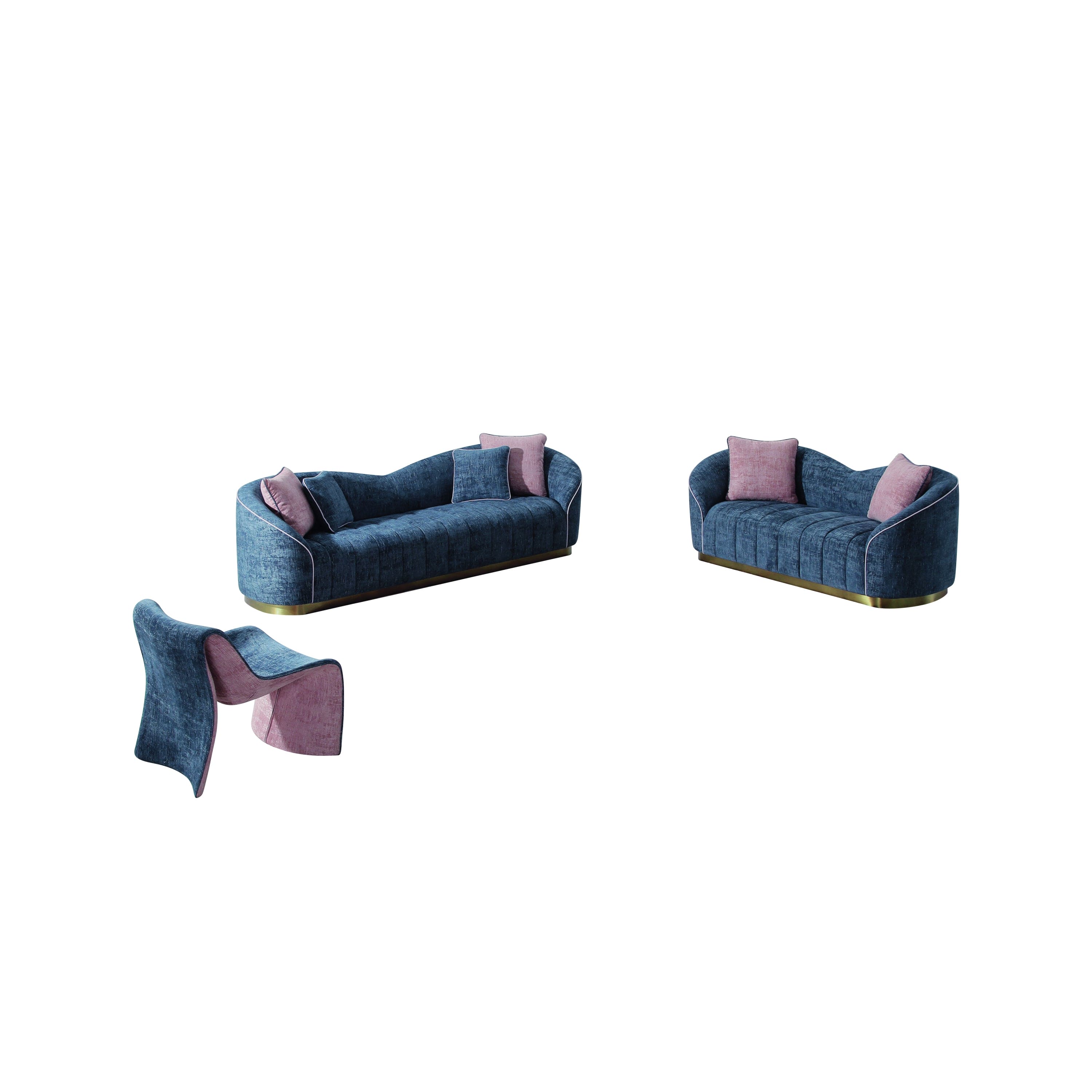 Modern Living Room Loveseat