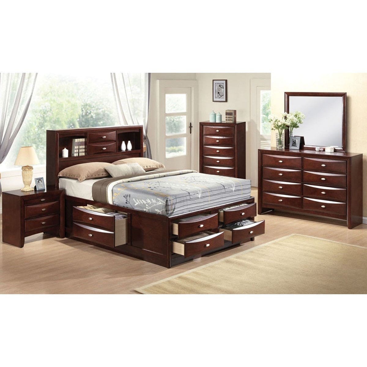 ACME Ireland Full Bed in Espresso 21590F