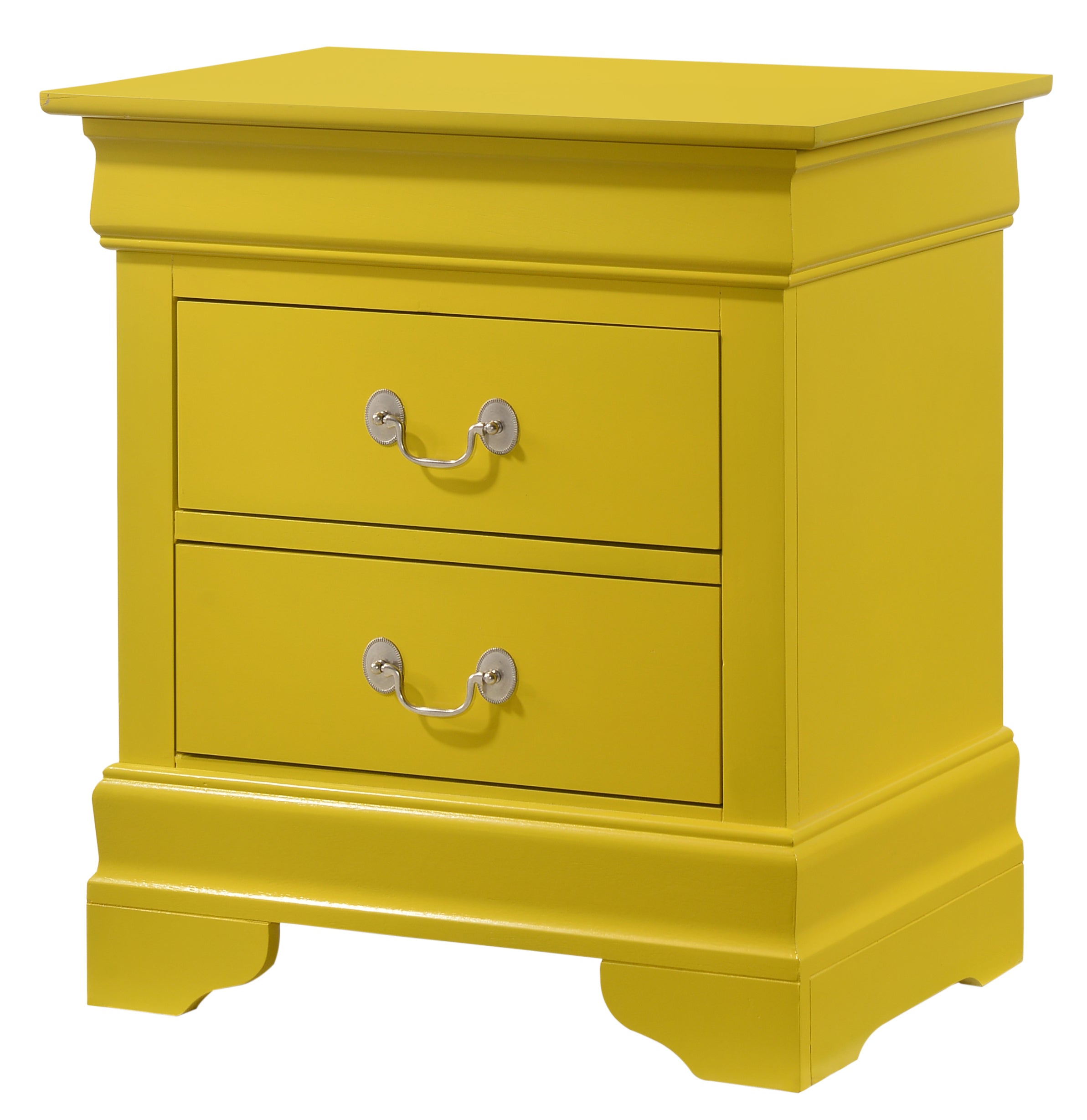 Glory Furniture Louis Phillipe G3102-N Nightstand , Yellow