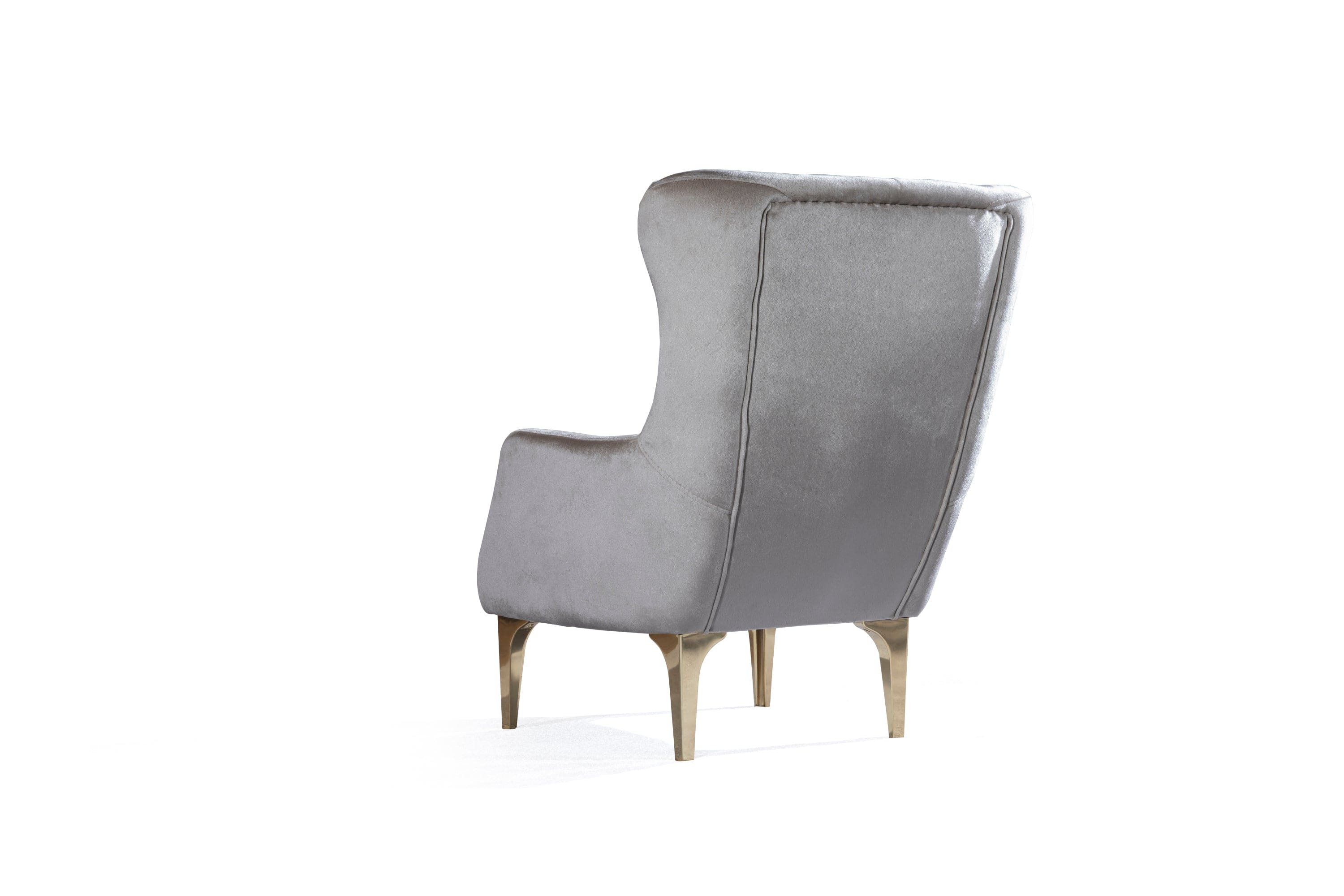 Lust Modern Style Chair  in Taupe