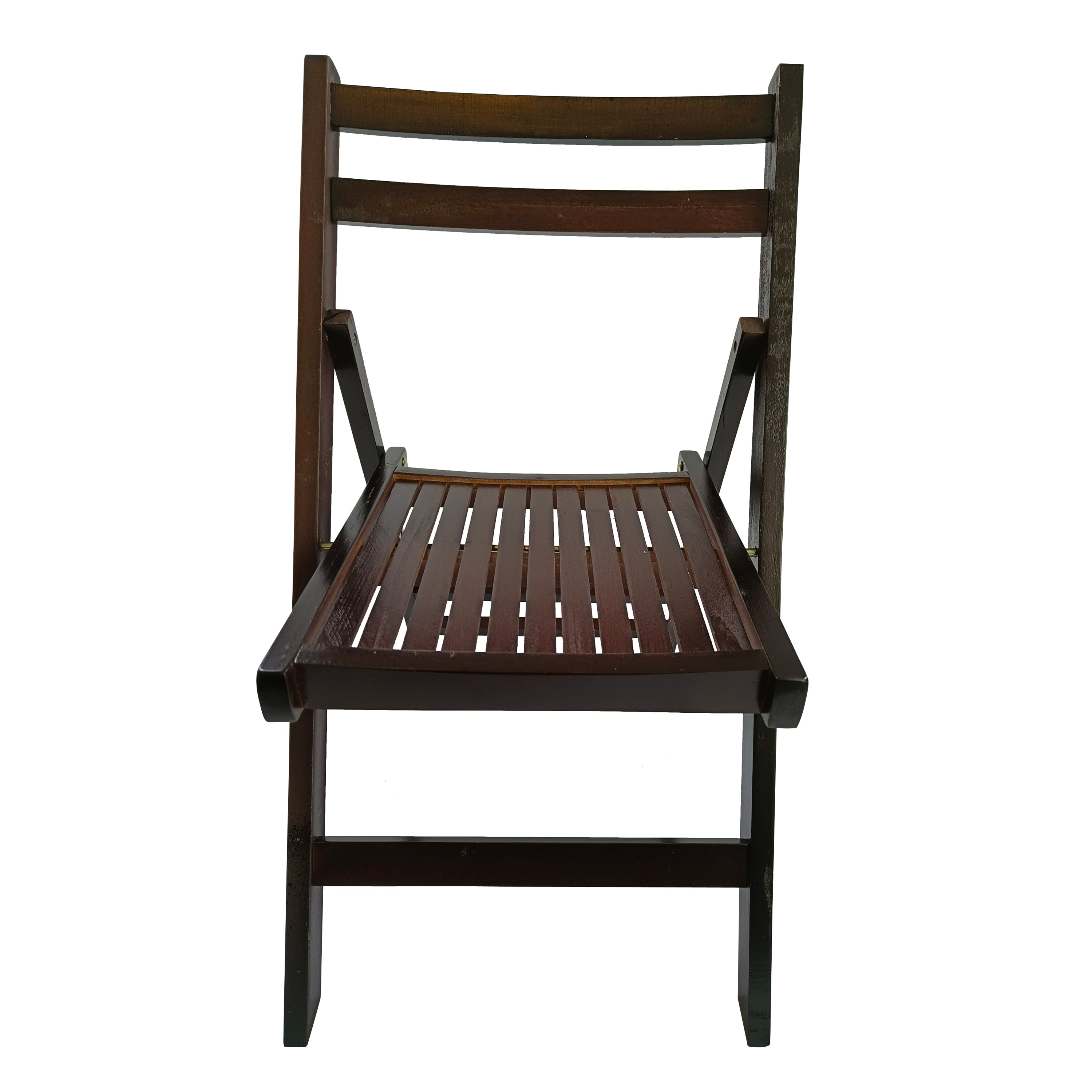 Furniture Slatted Wood Folding Special Event Chair - Cherry, Set of 4, FOLDING CHAIR, FOLDABLE STYLE