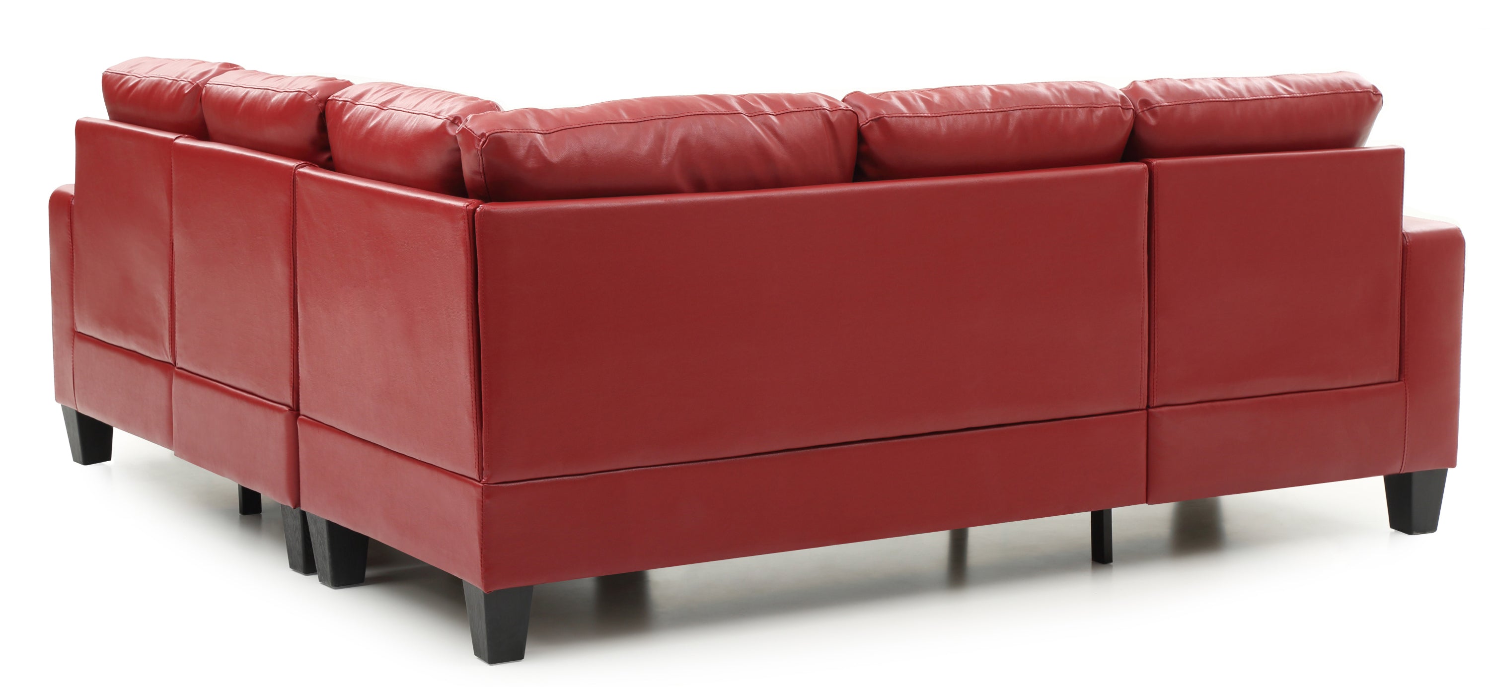 Glory Furniture Newbury G465B-SC Sectional , RED