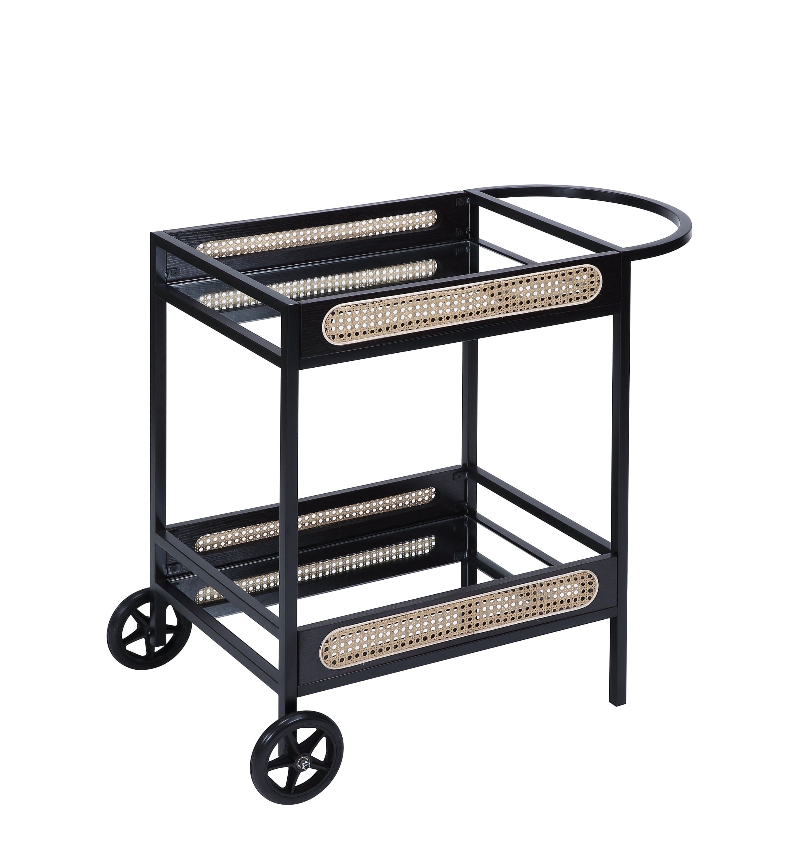 ACME Colson Serving Cart, Black Finish  AC01082