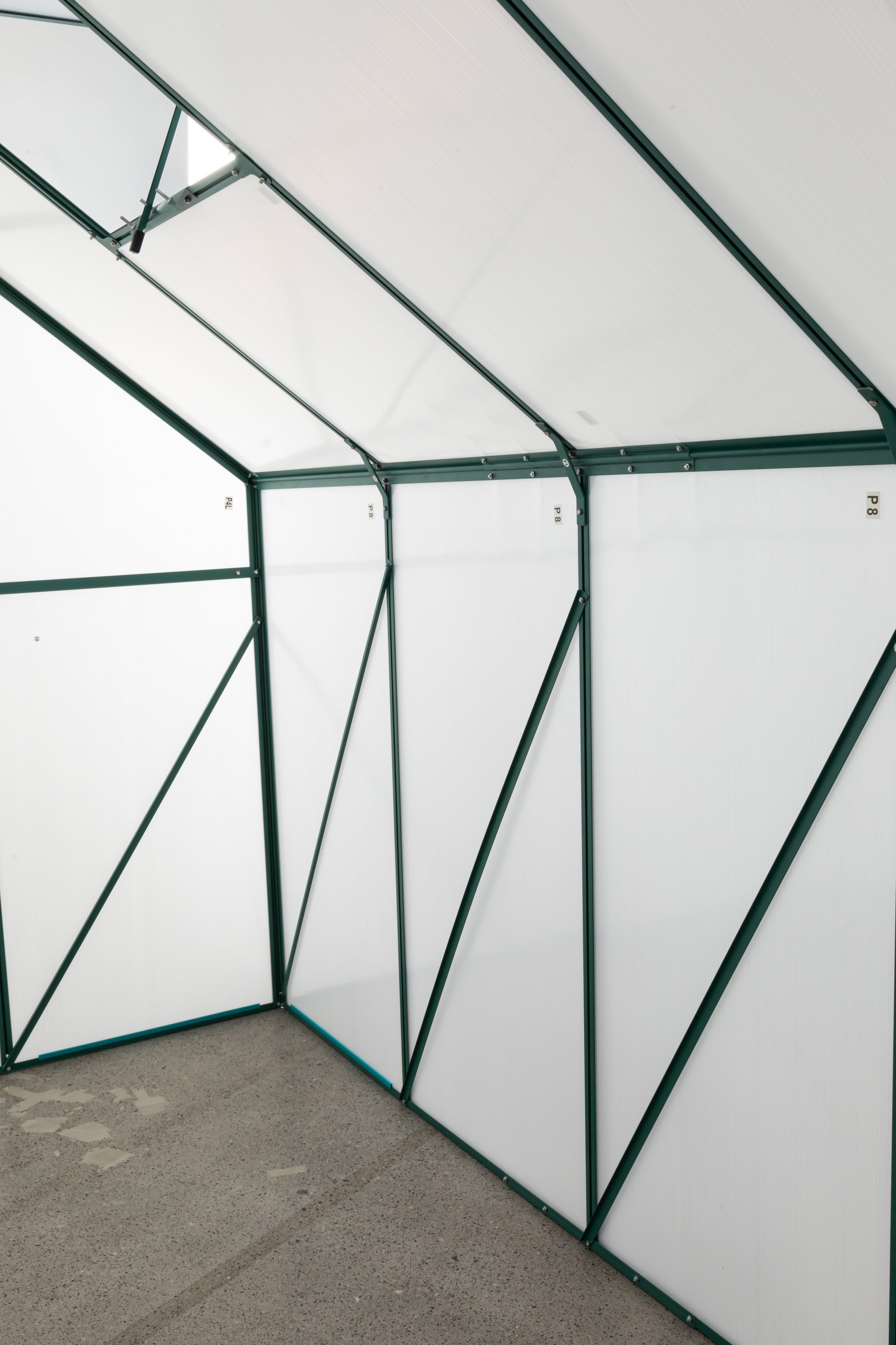 Green-6 x 8 FT Outdoor Patio Greenhouse