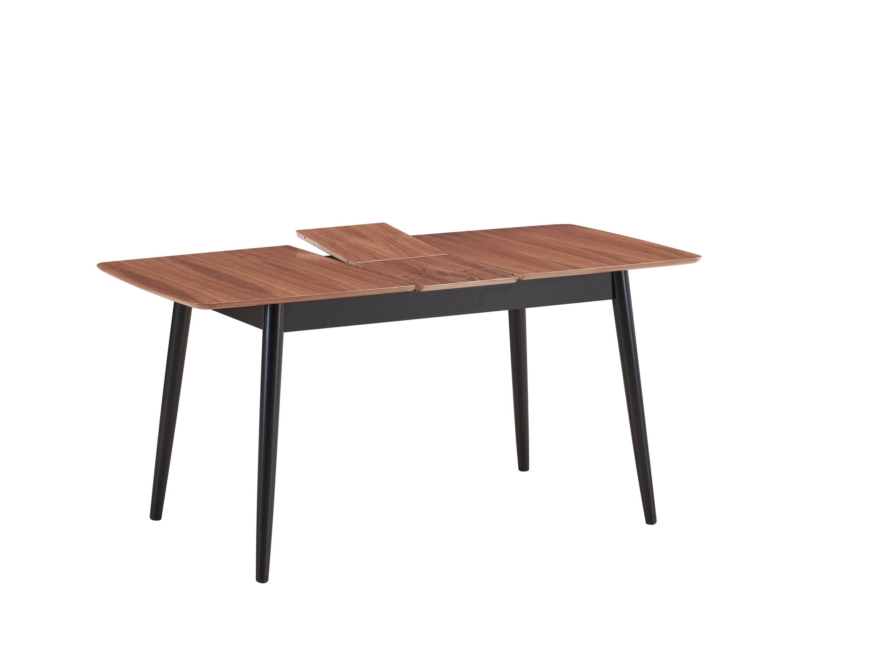 ACME Lanae Dining Table, Natural & Black Finish DN02364