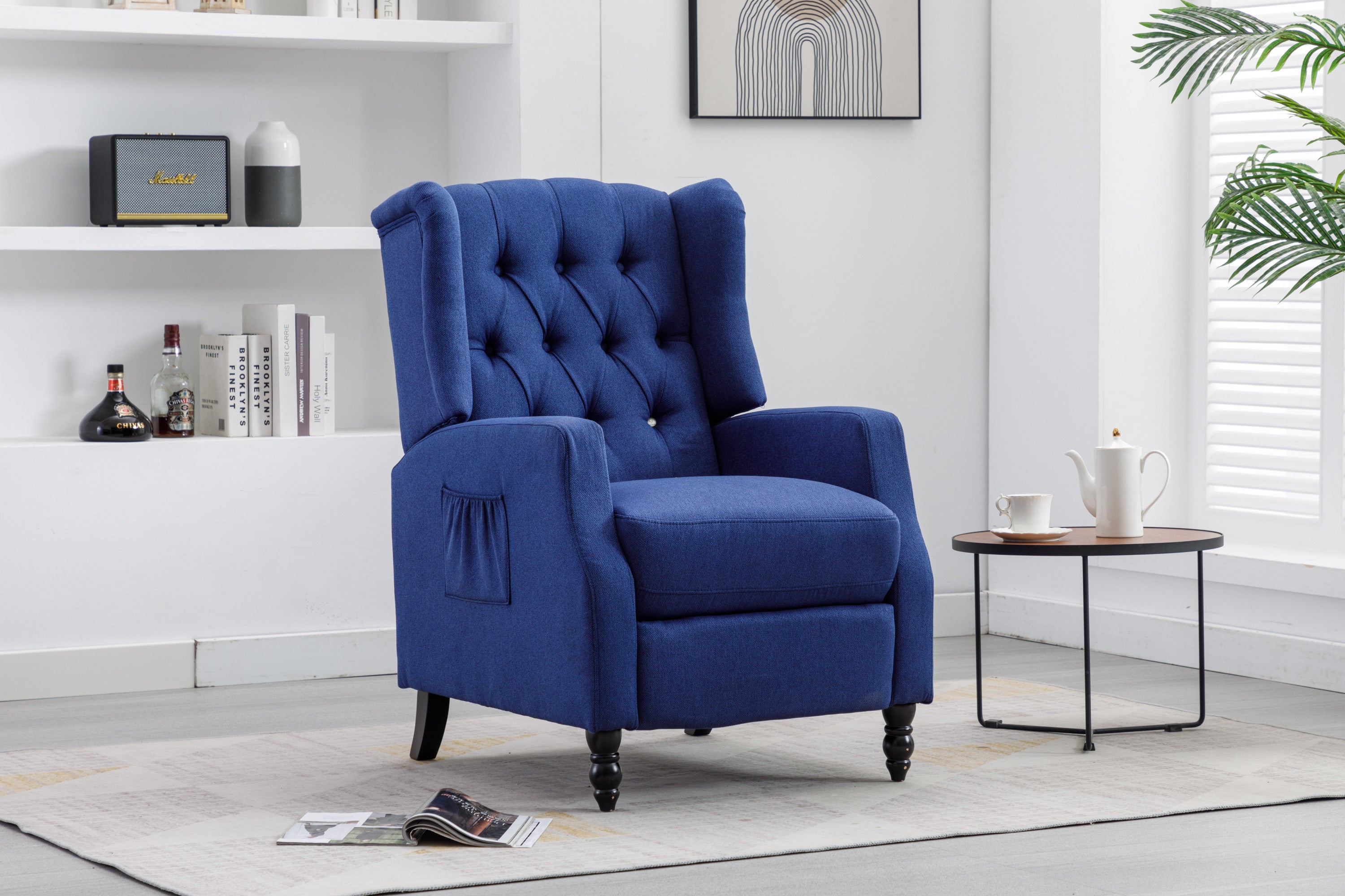 COOLMORE Modern Comfortable Upholstered leisure   chair / Recliner Chair for Living Room