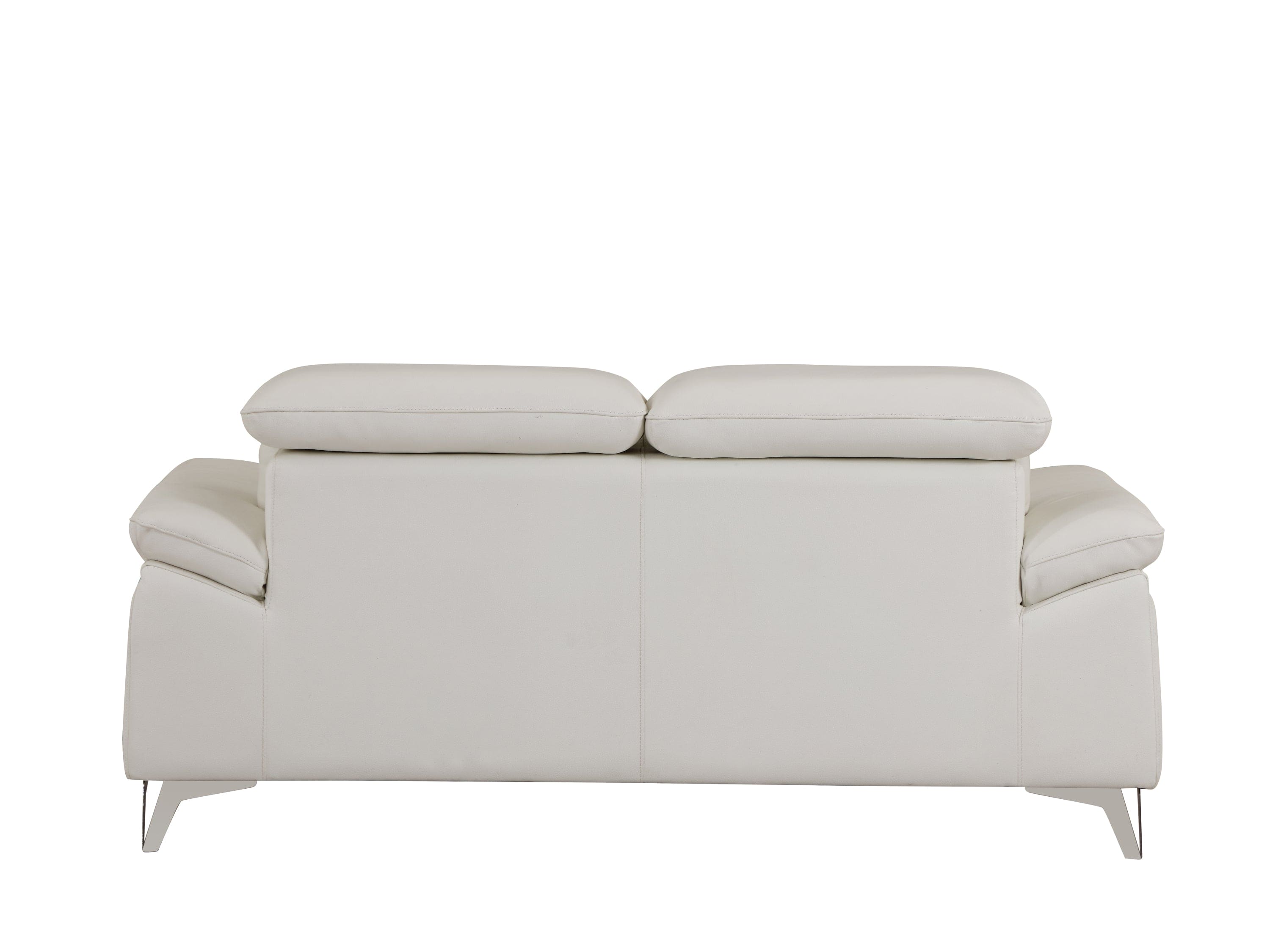 Global United Top Grain Italian Leather Loveseat