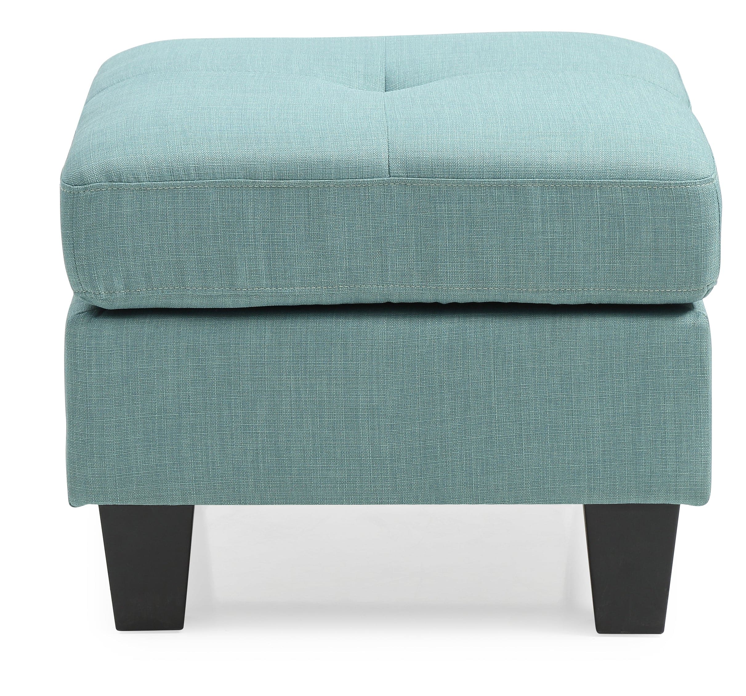 Glory Furniture Newbury G500-O Ottoman , TEAL