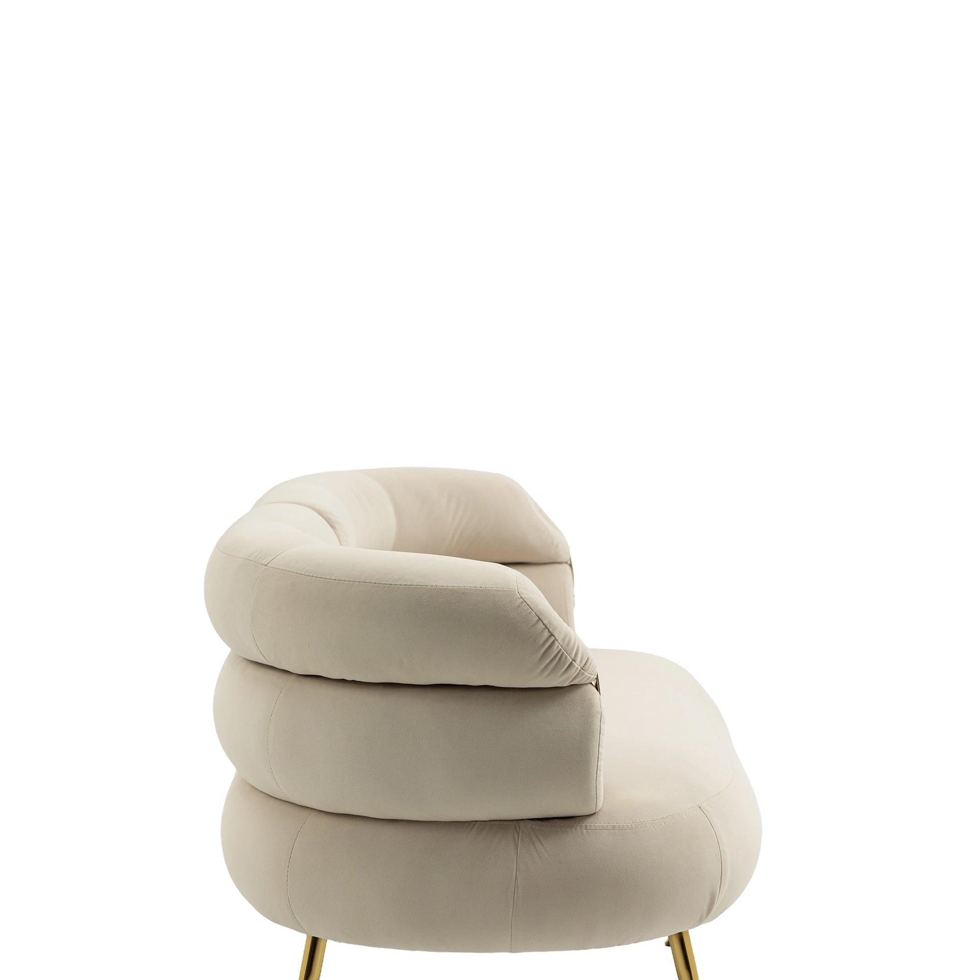 COOLMORE Accent Chair ,leisure chair with Golden feet