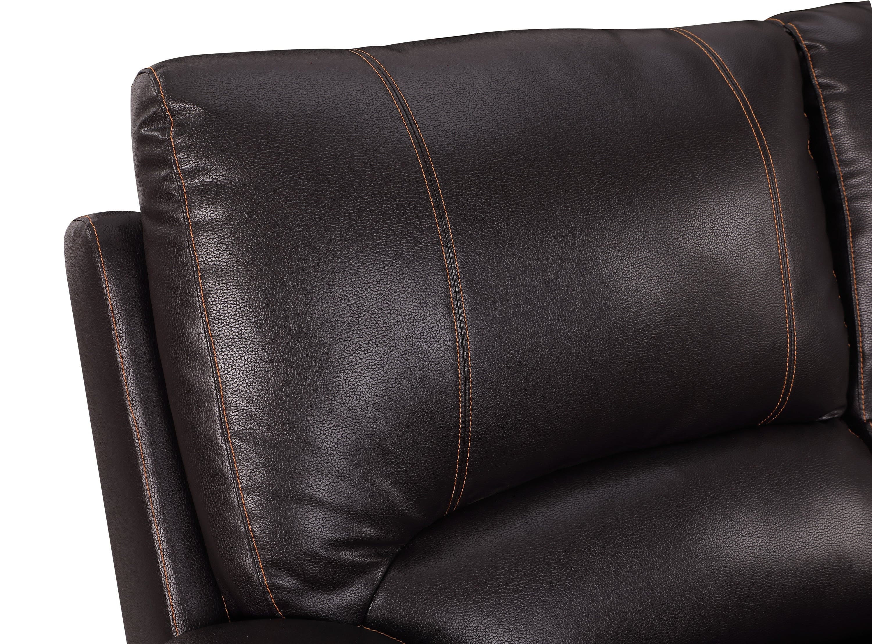 Global United Leather-Air Recliining  Sofa