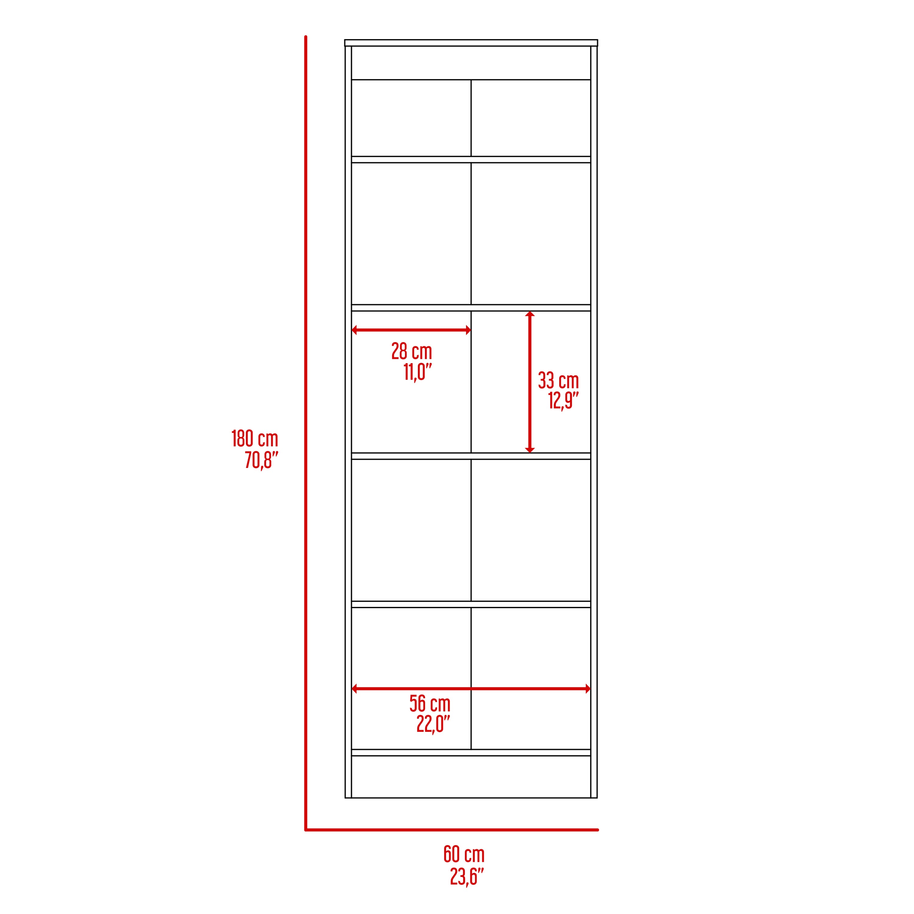 Storage Cabinet Pipestone, Double Door, Light Gray Finish