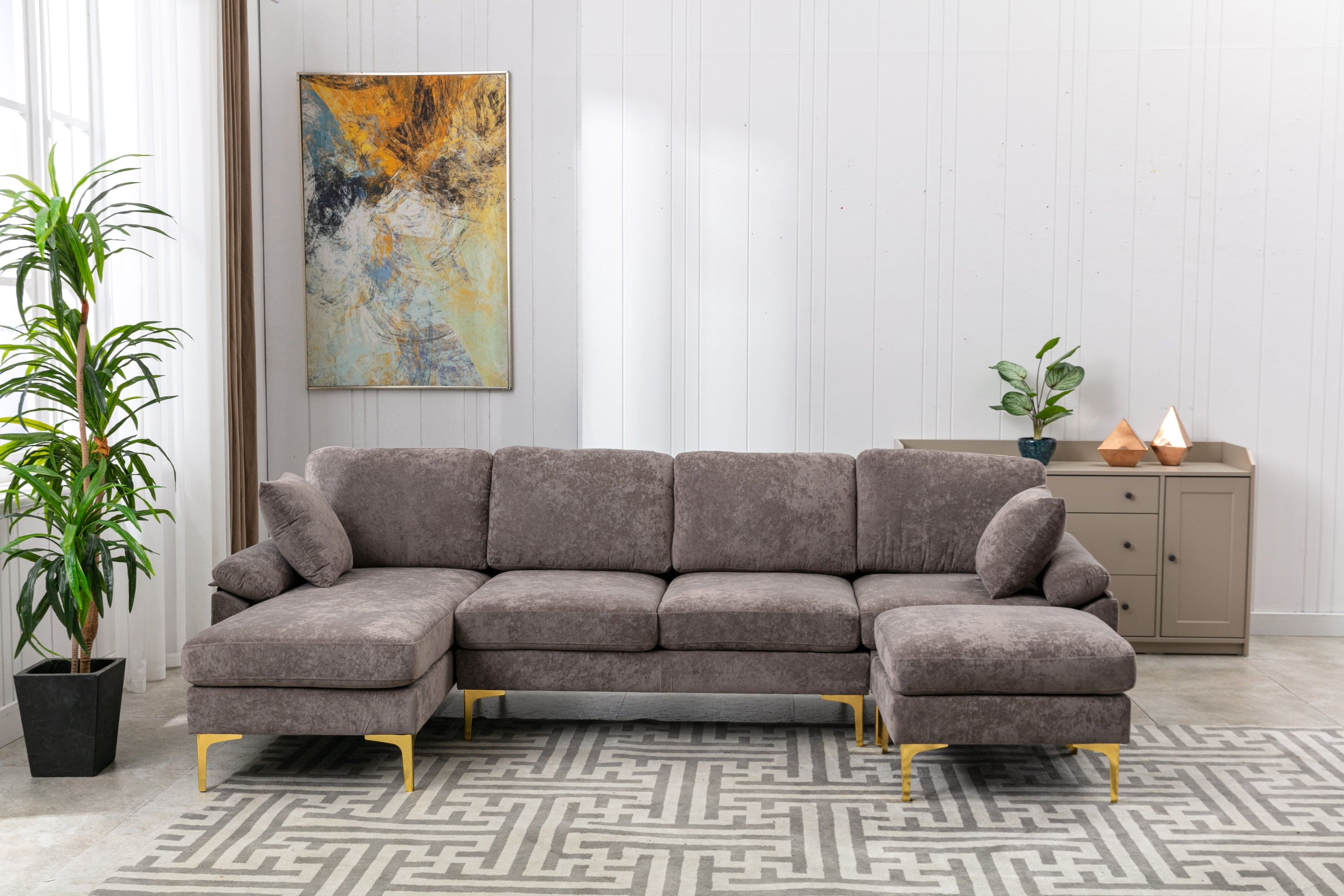 COOLMORE Accent sofa /Living room sofa sectional  sofa