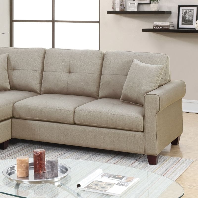 2-PCS SECTIONAL in Beige