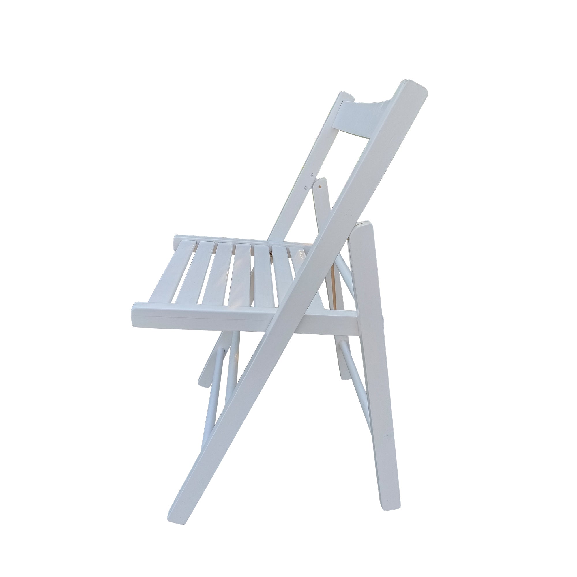 FOLDING CHAIR-2/S, FOLDABLE STYLE -WHITE