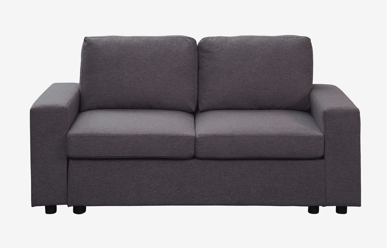 Brenton Loveseat in Dark Gray Linen