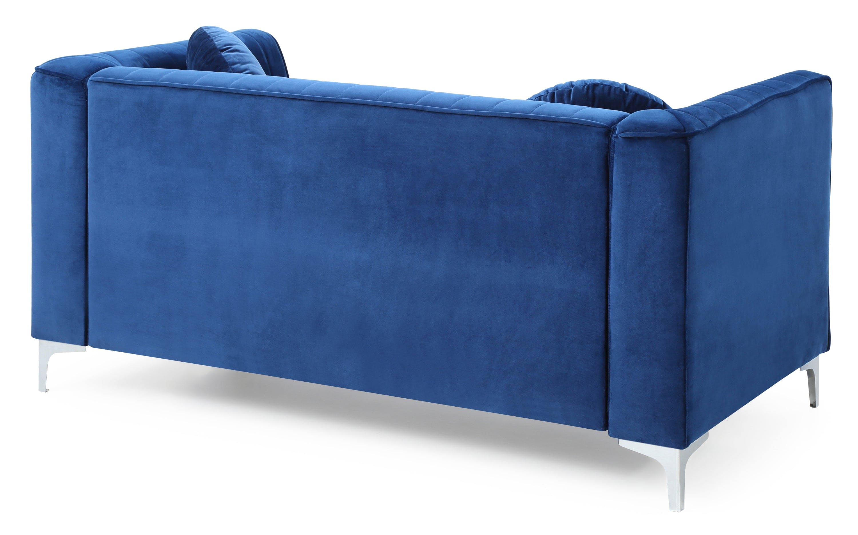 Glory Furniture Delray G791A-L Loveseat ( 2 Boxes ) , NAVY BLUE