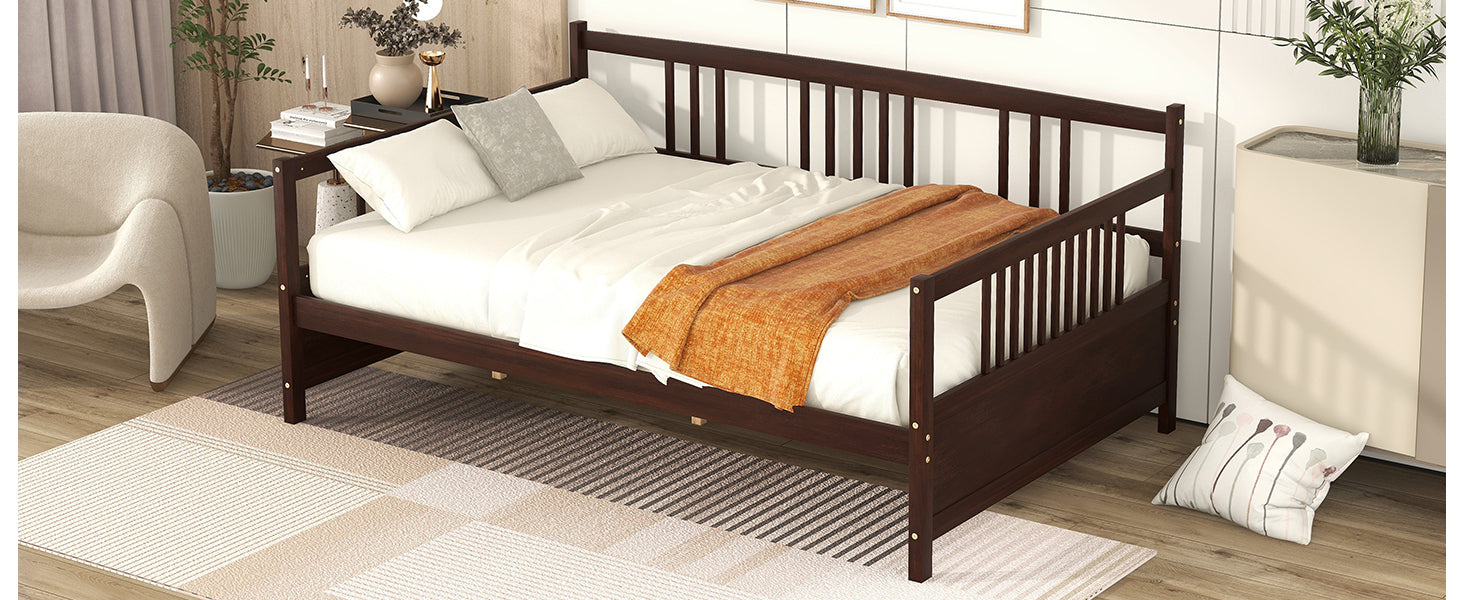 Full Size Daybed with Support Legs, Espresso ( OLD SKU: WF191900AAP)