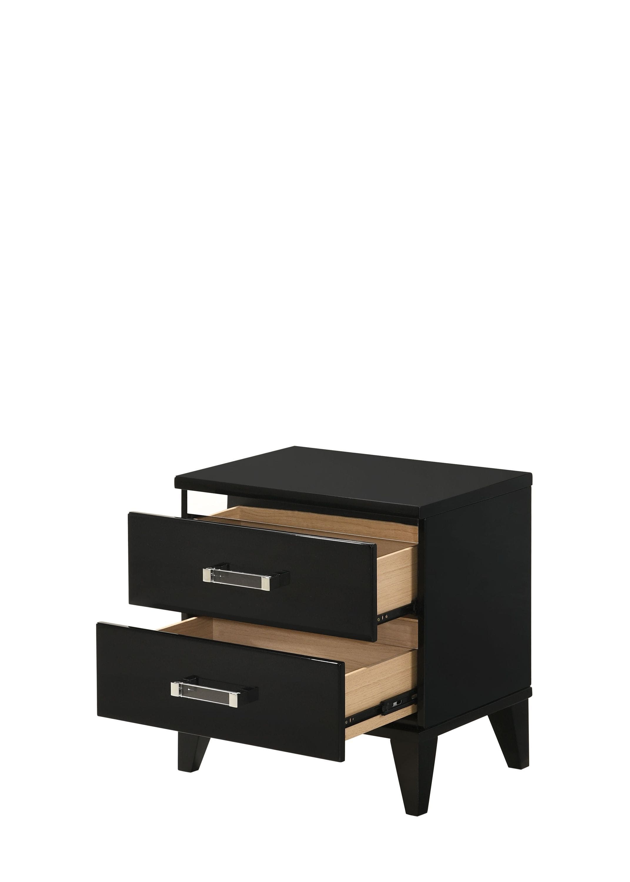 ACME Chelsie Nightstand• Black Finish 27413