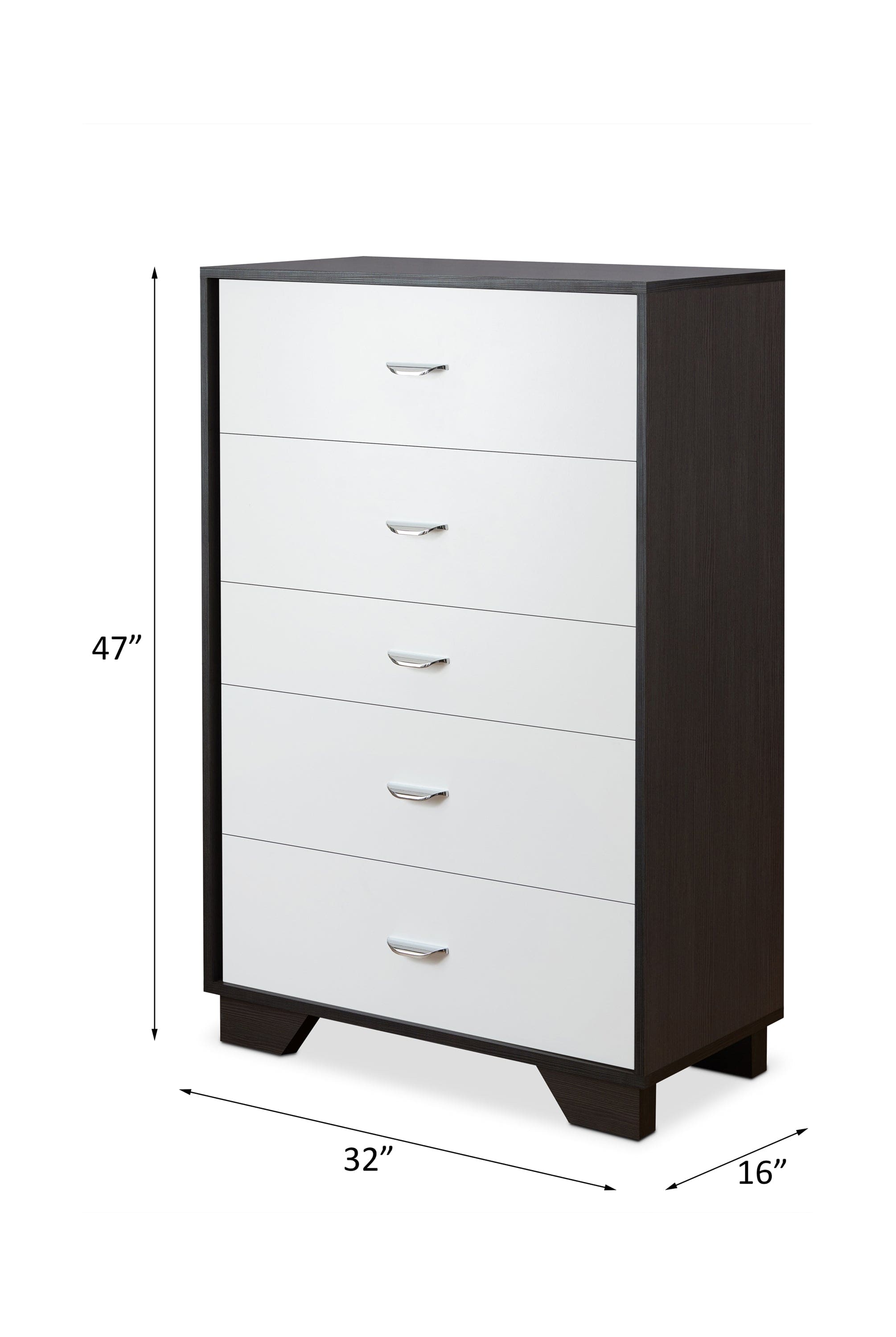 ACME Eloy Chest in White & Espresso 97368