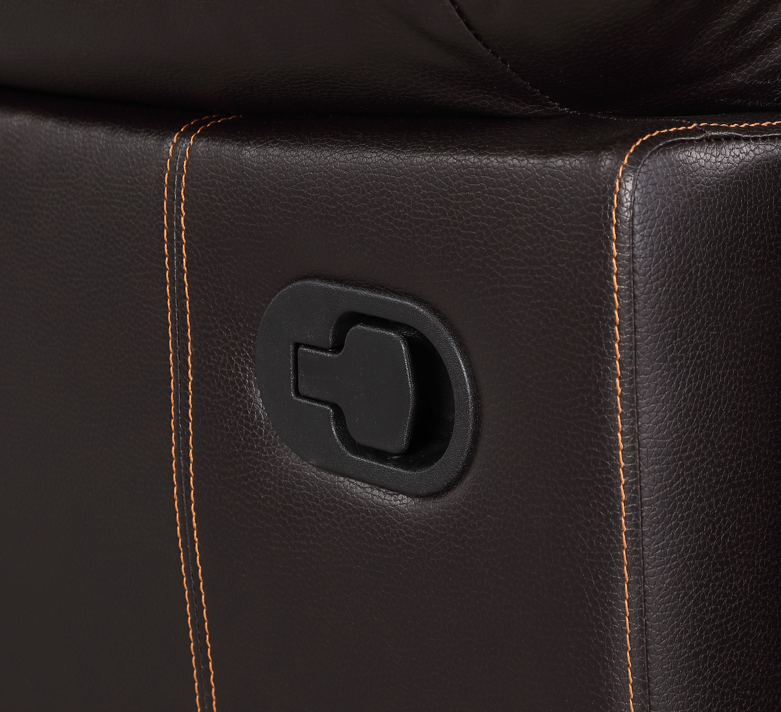 Global United Leather-Air Recliining  Loveseat