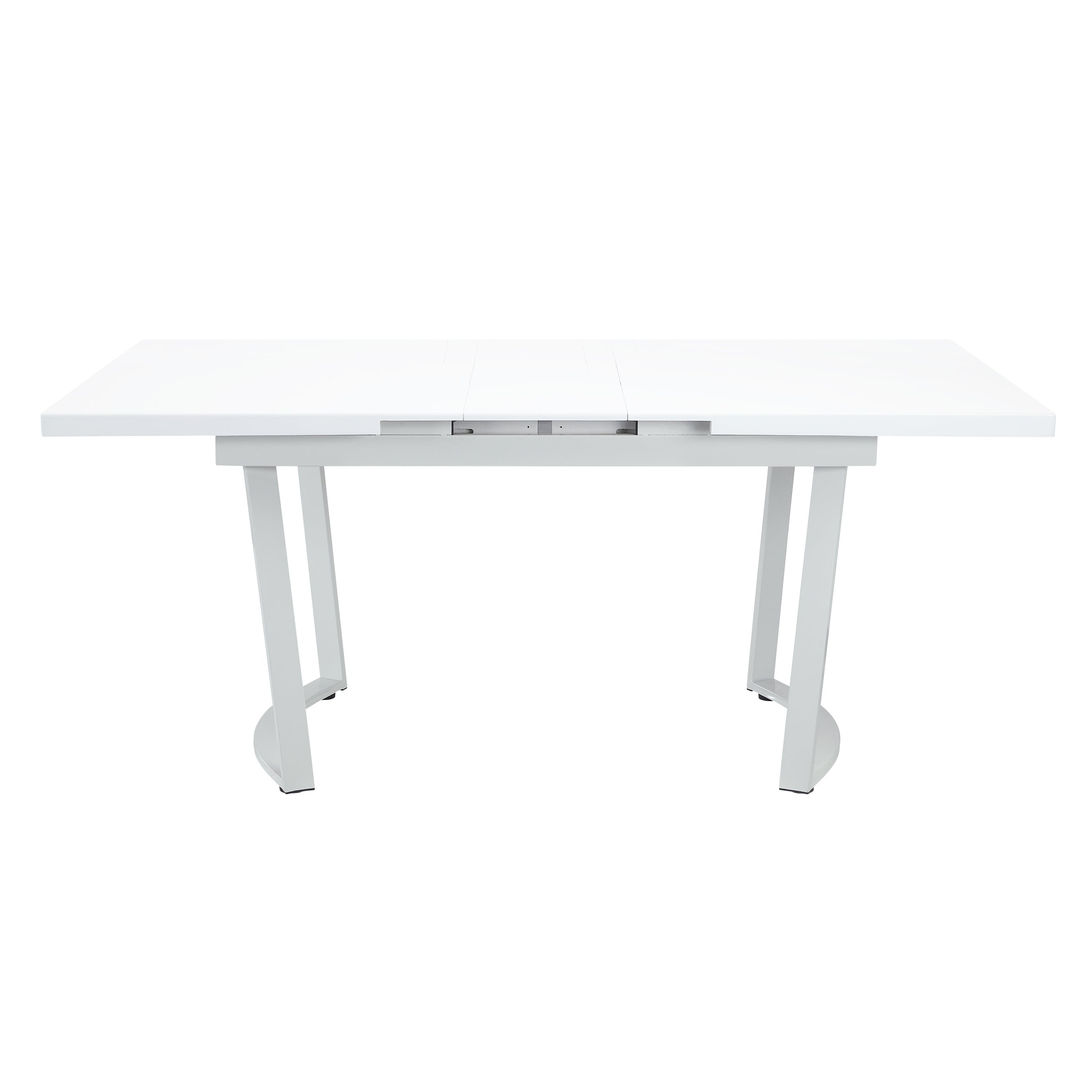 ACME Palton Dining Table, High Gloss White Finish DN00732