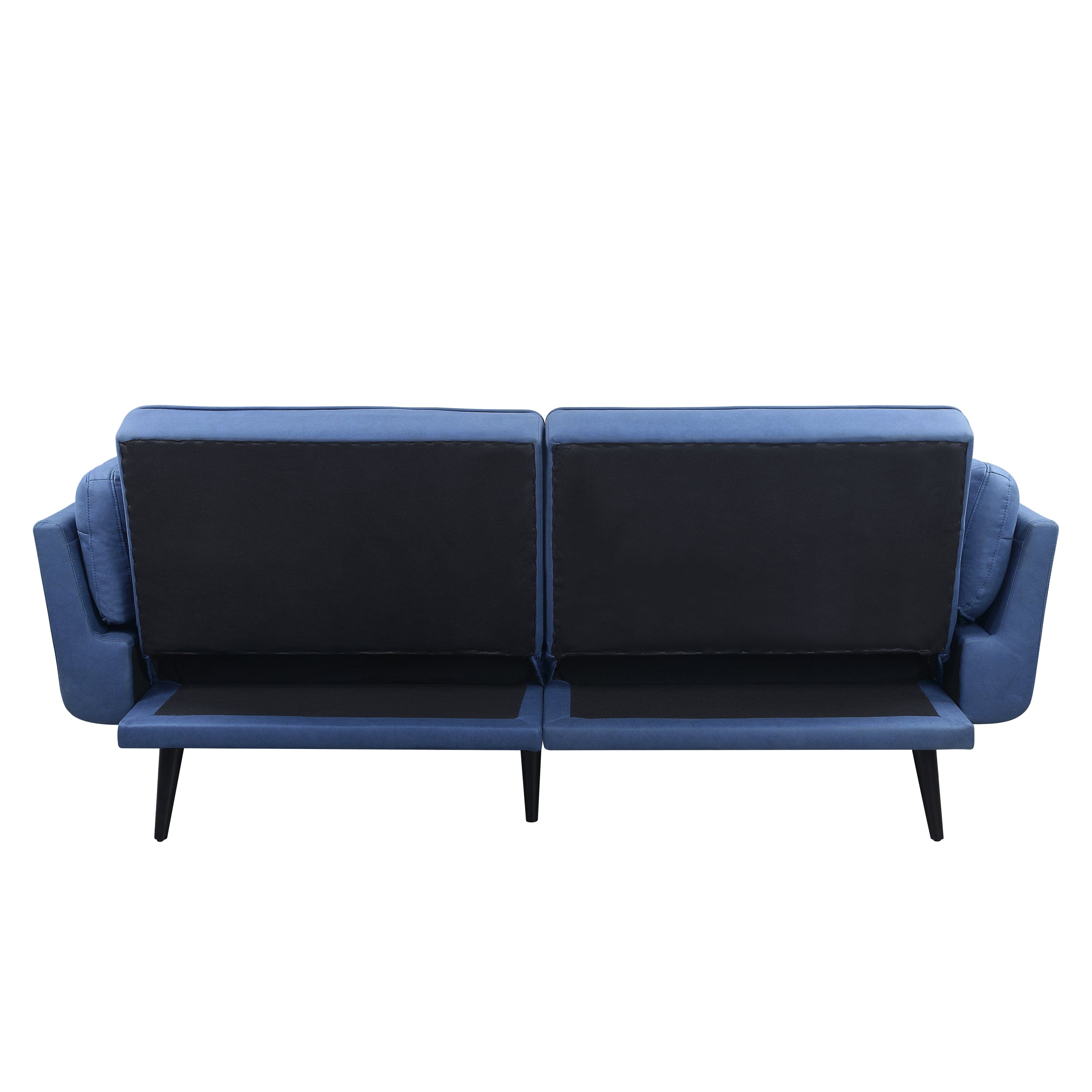 ACME Nafisa Adjustable Sofa & Ottoman, Blue Fabric LV00823