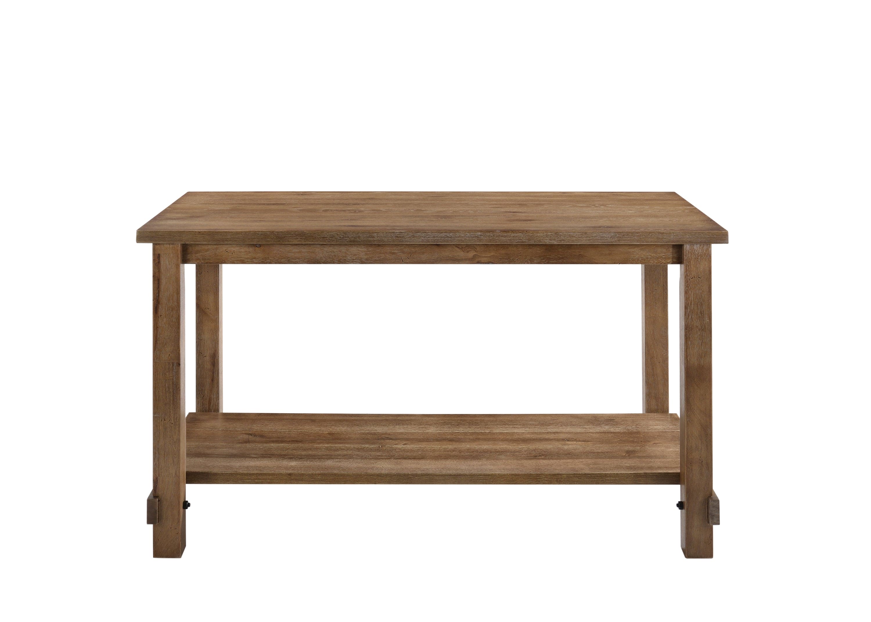 ACME Martha II Counter Height Table in Weathered Oak 70830