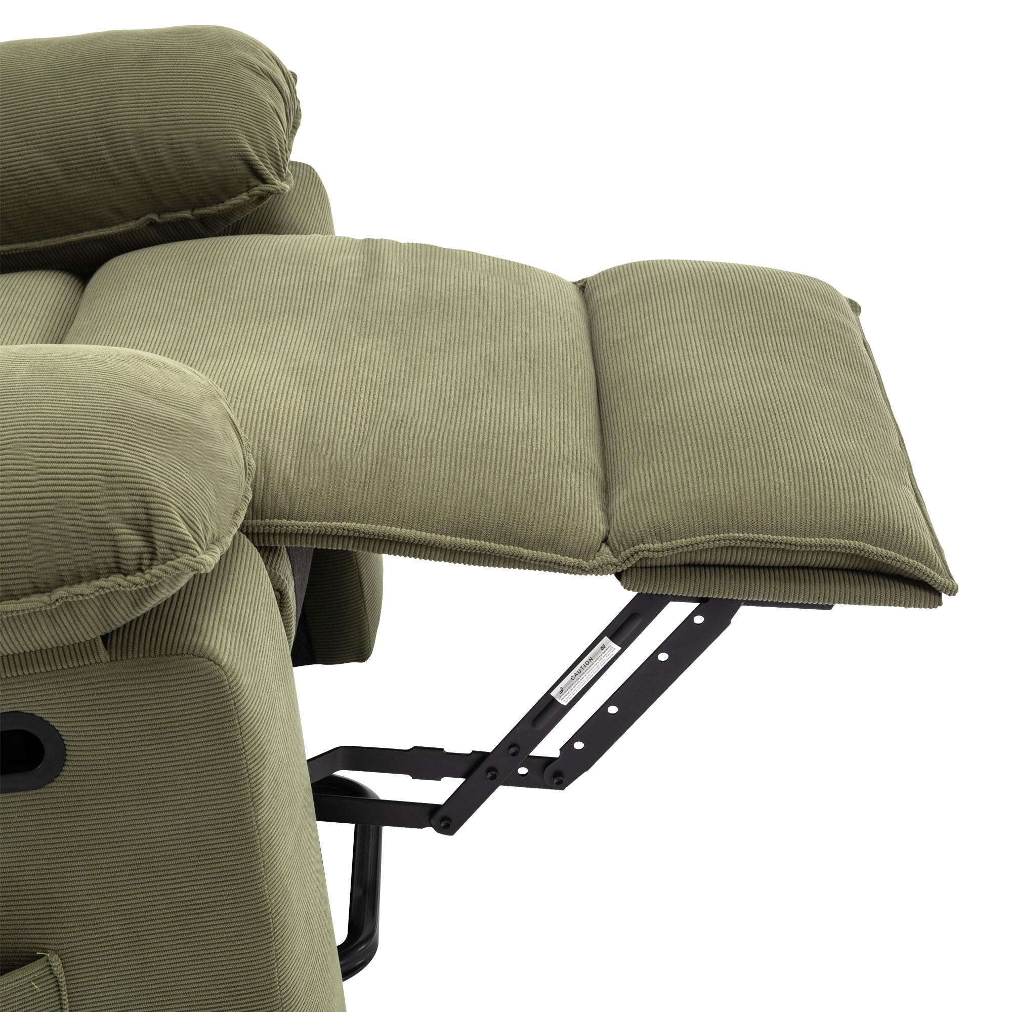 Massage Recliner,Power Lift Chair for Elderly with Adjustable Massage and Heating Function,Recliner Chair with Infinite Position and Side Pocket for Living Room ,Green