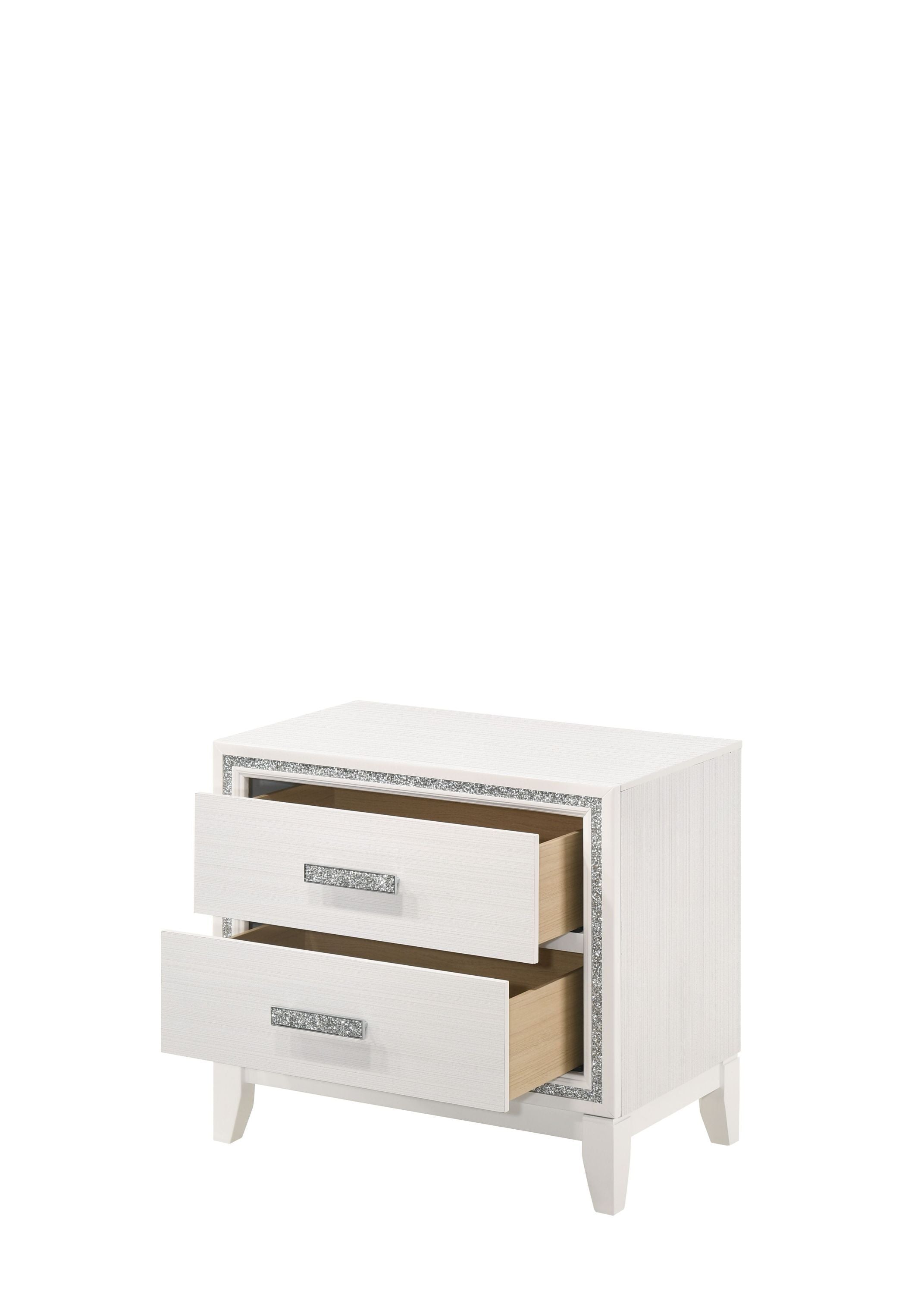 ACME Haiden Nightstand, White Finish 28453