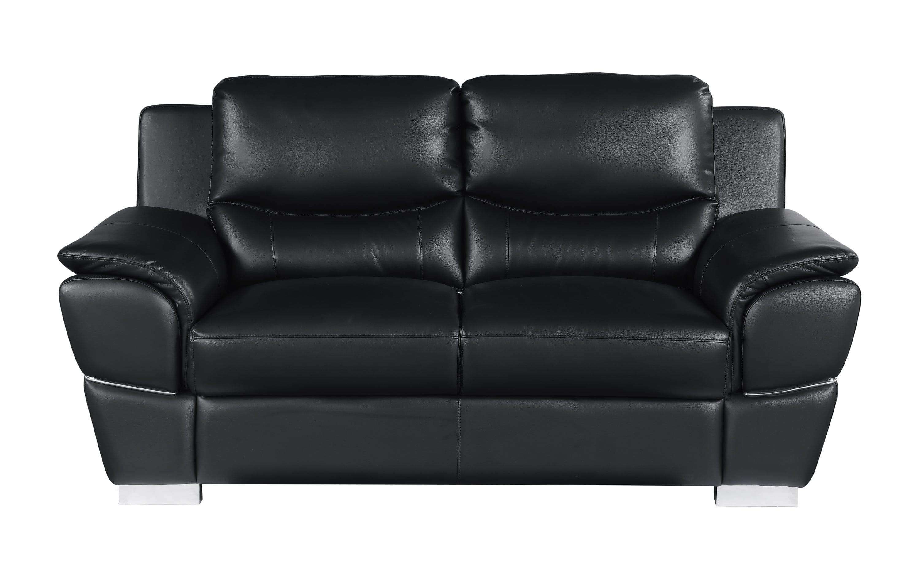 Genuine Leather Loveseat