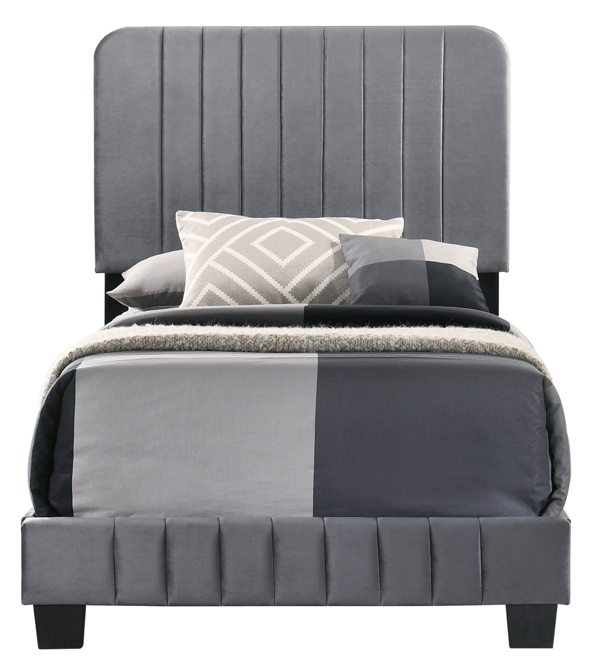 Glory Furniture Lodi G0408-TB-UP TWIN BED , GRAY