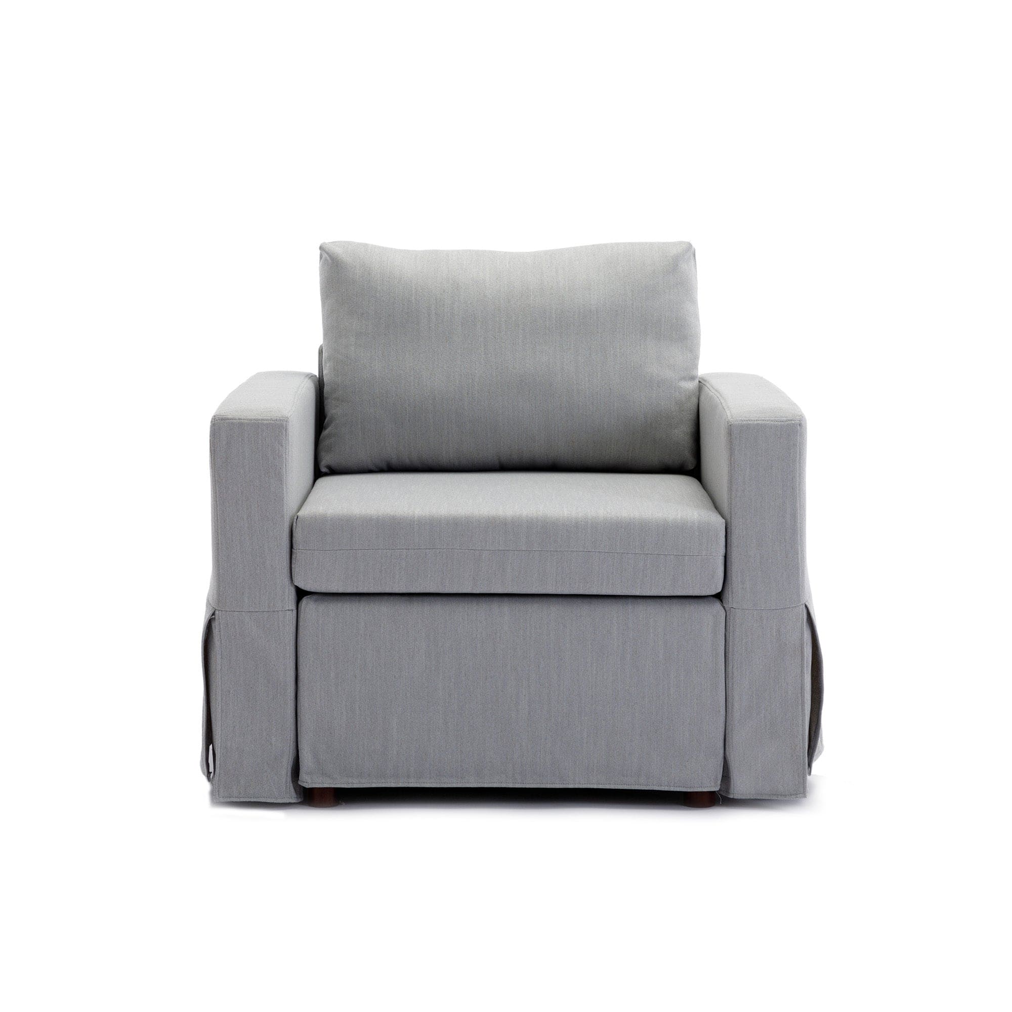 4 Seat Module Sectional Sofa Couch With 1 Ottoman,Seat Cushion and Back Cushion Removable and Washable,Light Grey