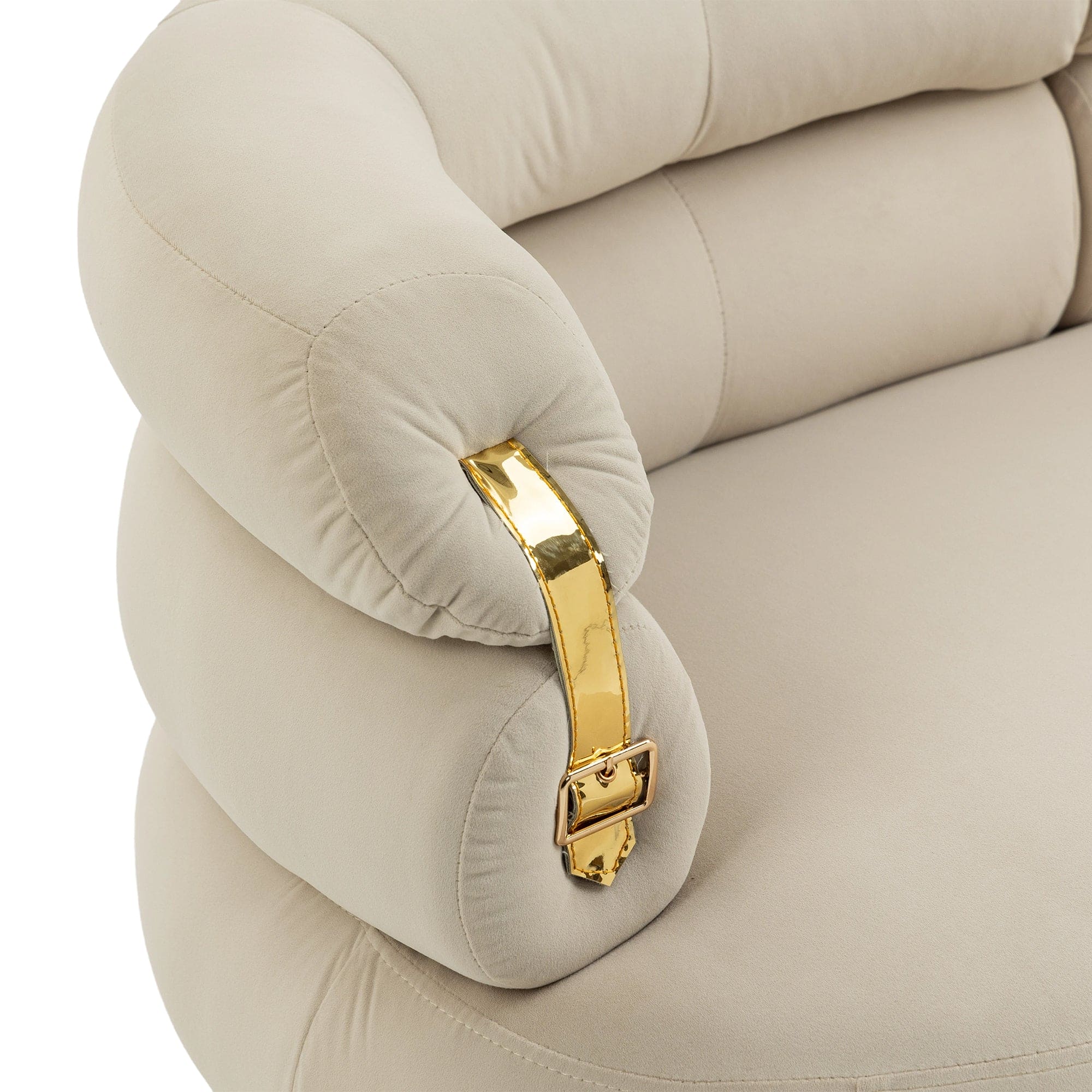 COOLMORE Accent Chair ,leisure chair with Golden feet