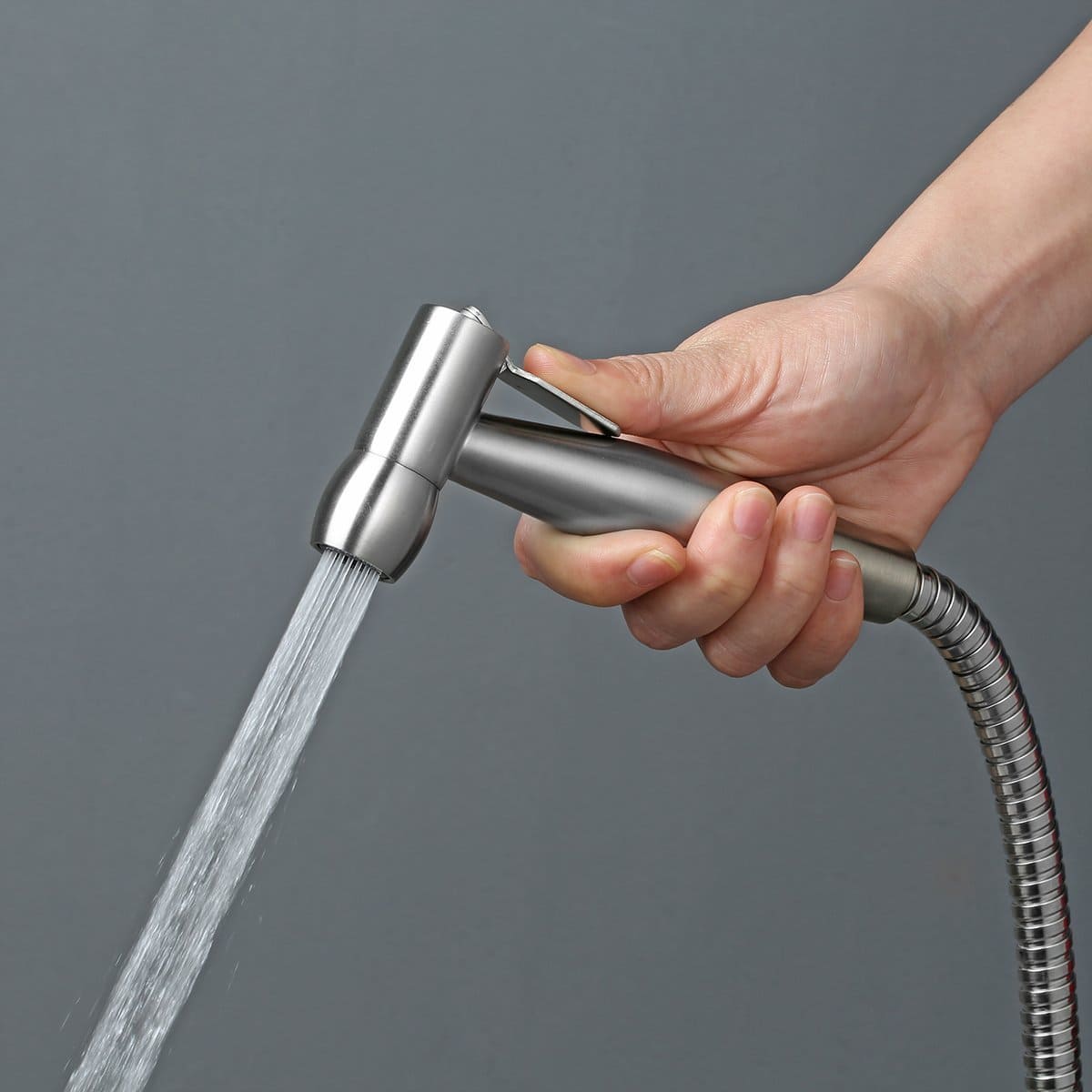 Bidet Sprayer for Toilet, Handheld Cloth Diaper Sprayer, Bathroom Bidet Accessory Attachment with Hose