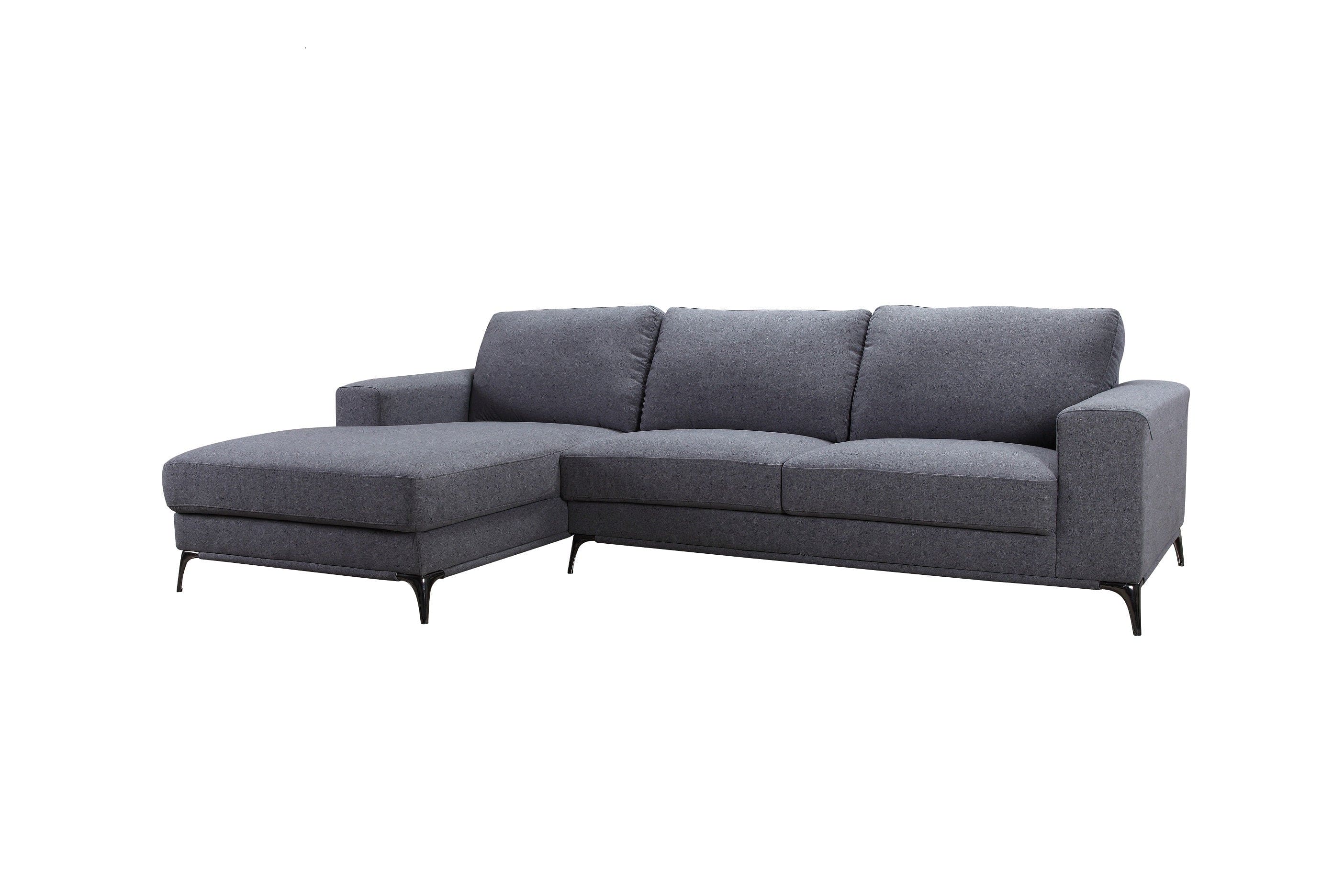 CARLO LAF SECTIONAL - GRAY