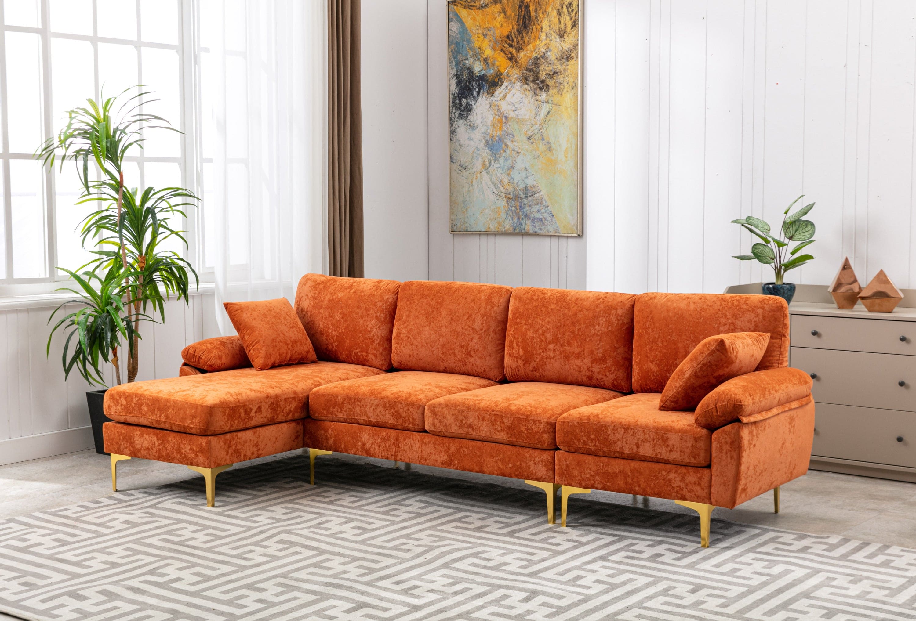 COOLMORE Accent sofa /Living room sofa sectional  sofa