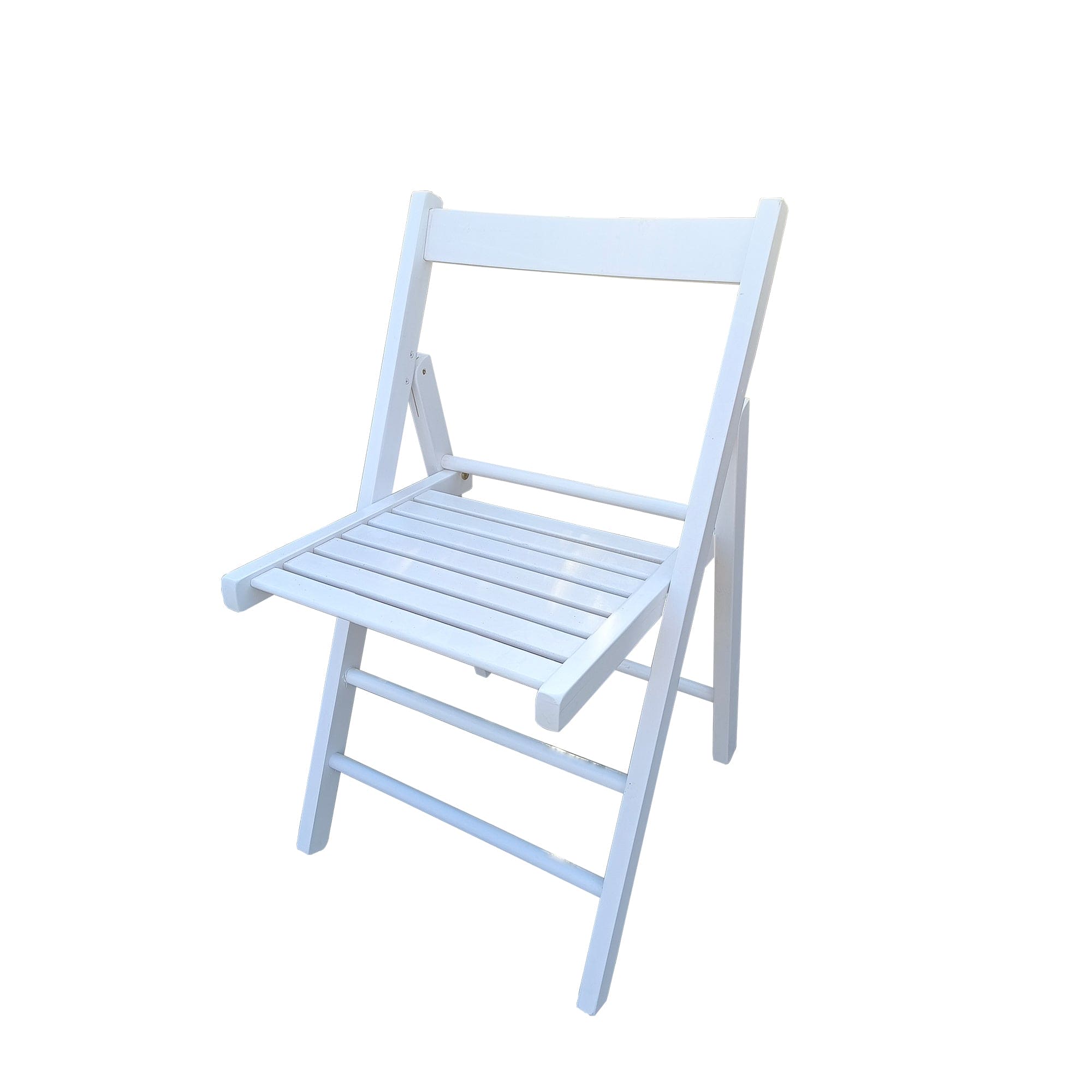 FOLDING CHAIR-2/S, FOLDABLE STYLE -WHITE