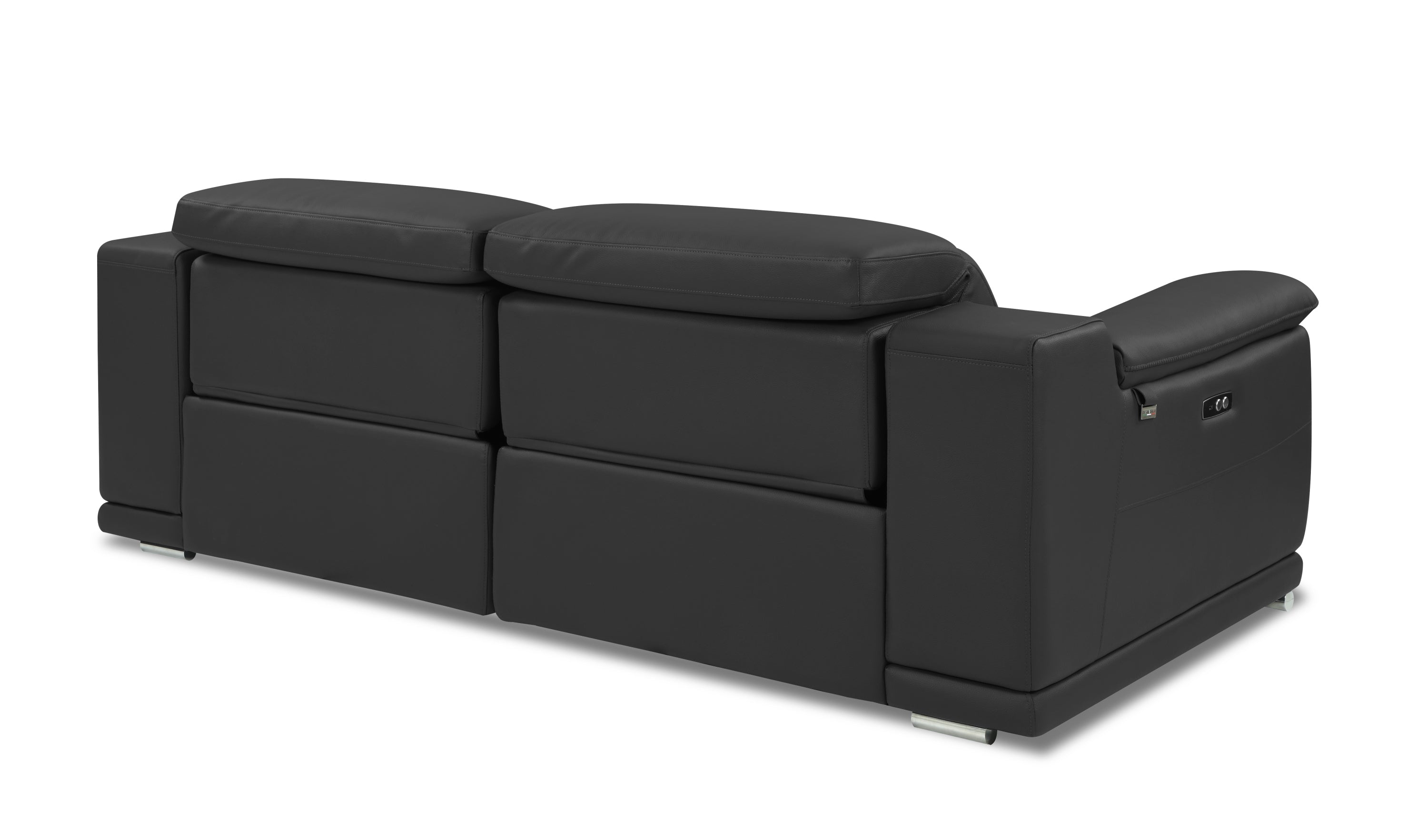 Global United Genuine Italian Leather Power Reclining Sofa