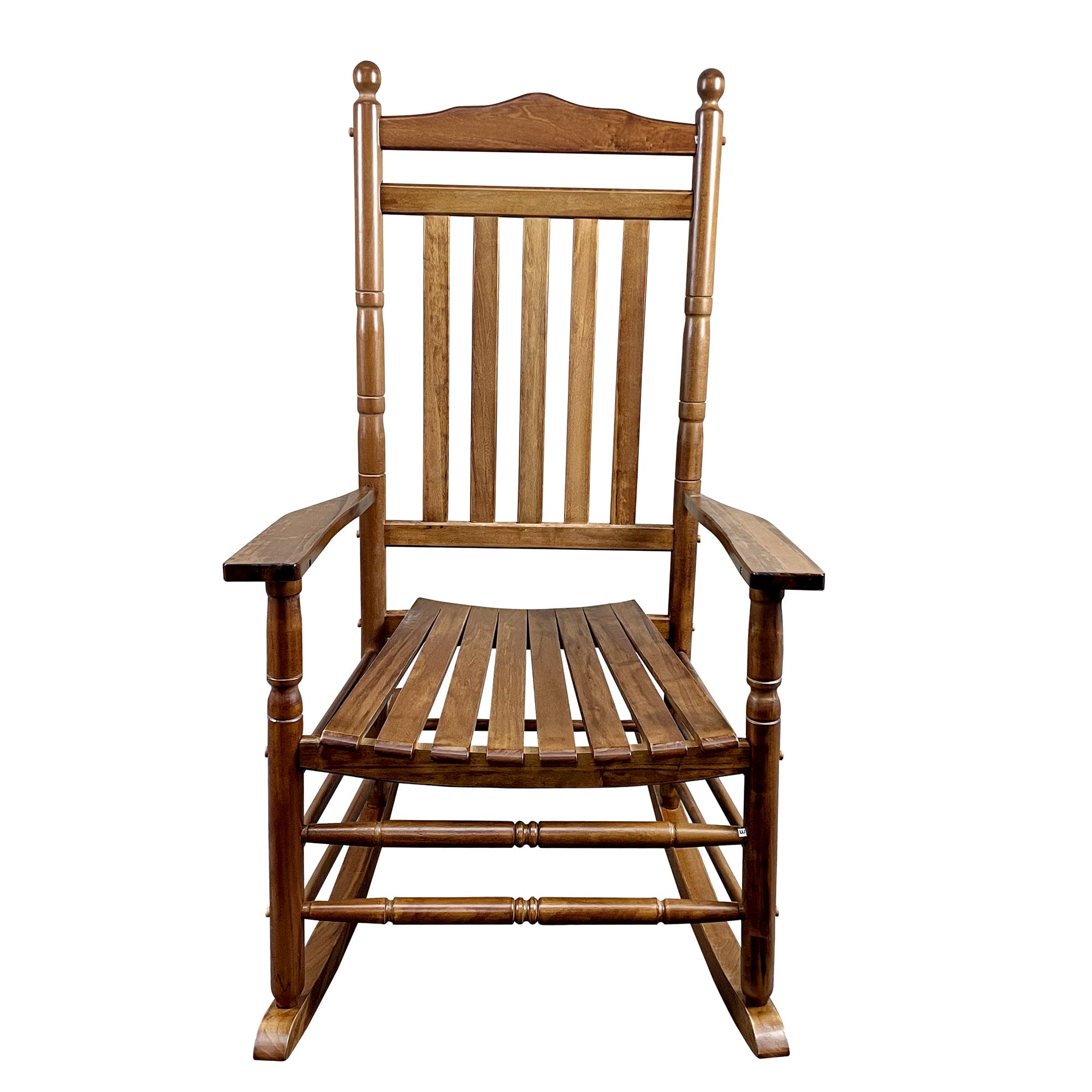 BALCONY PORCH ADULT ROCKING CHAIR  OAK