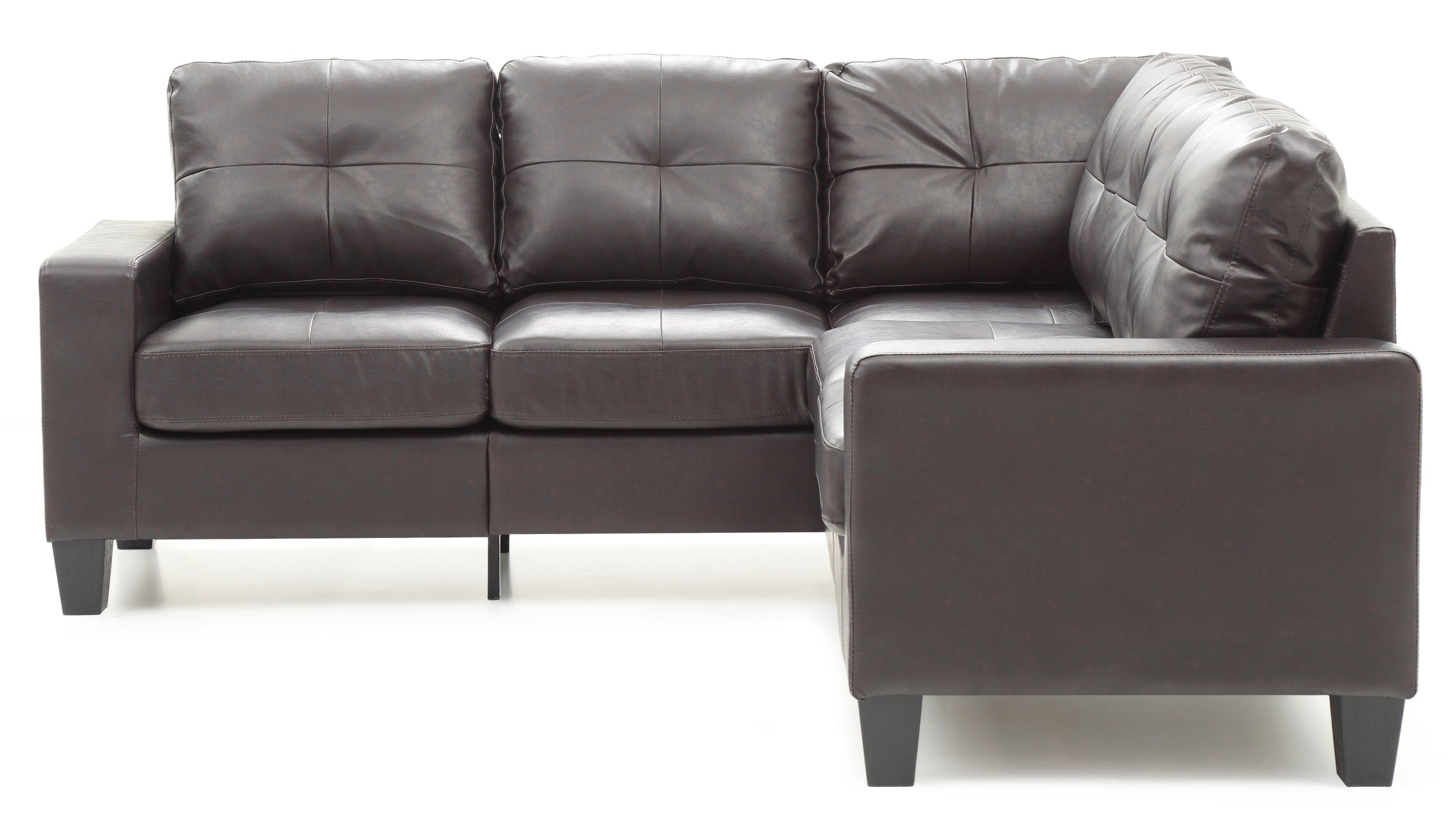 Glory Furniture Newbury G464B-SC Sectional, DARK BROWN