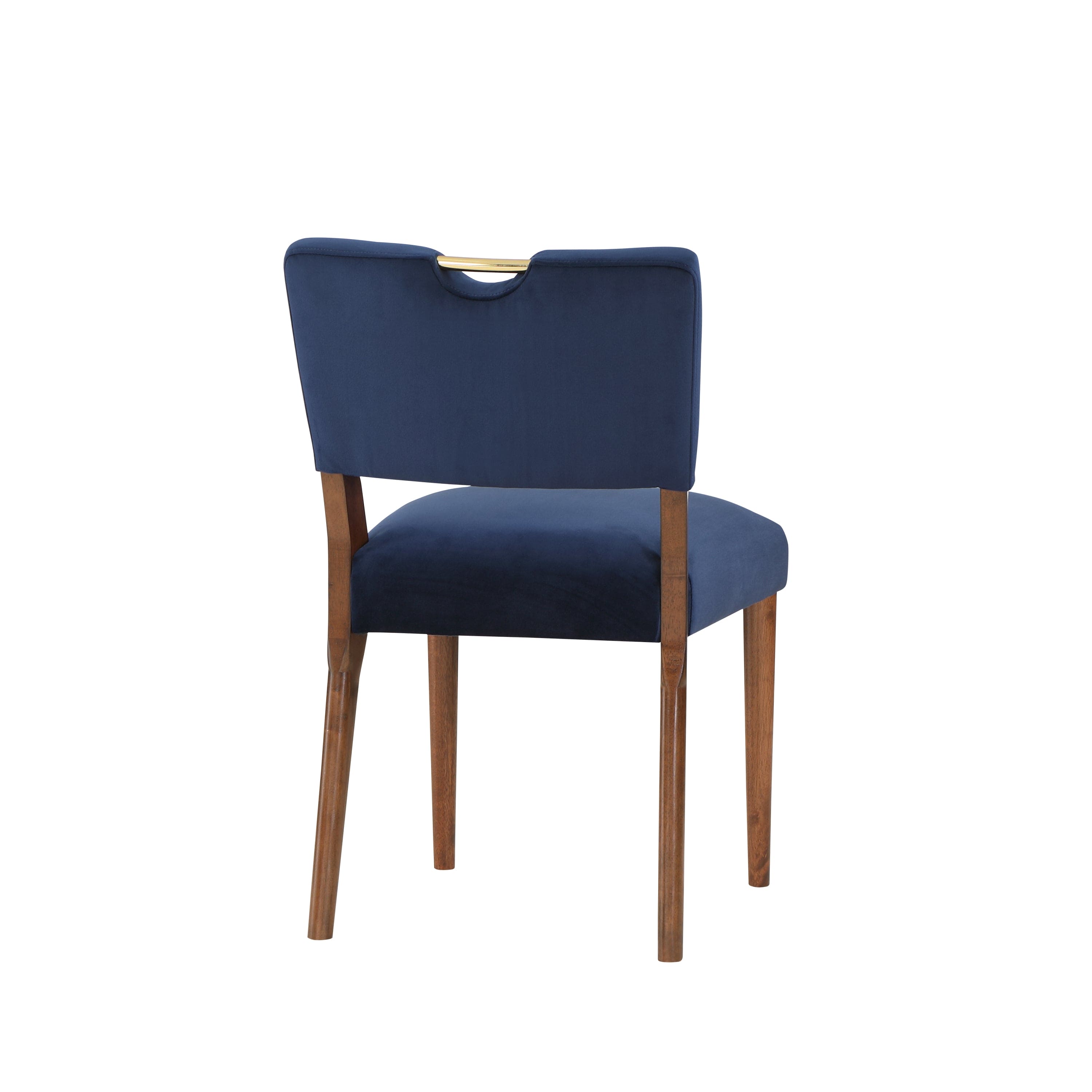 Bryson Navy Blue Velvet Dining Chair - Set of 2