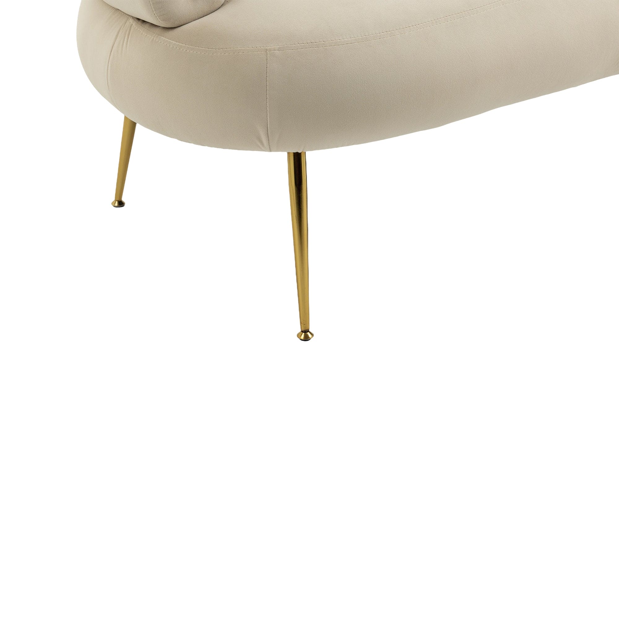 COOLMORE Accent Chair ,leisure chair with Golden feet