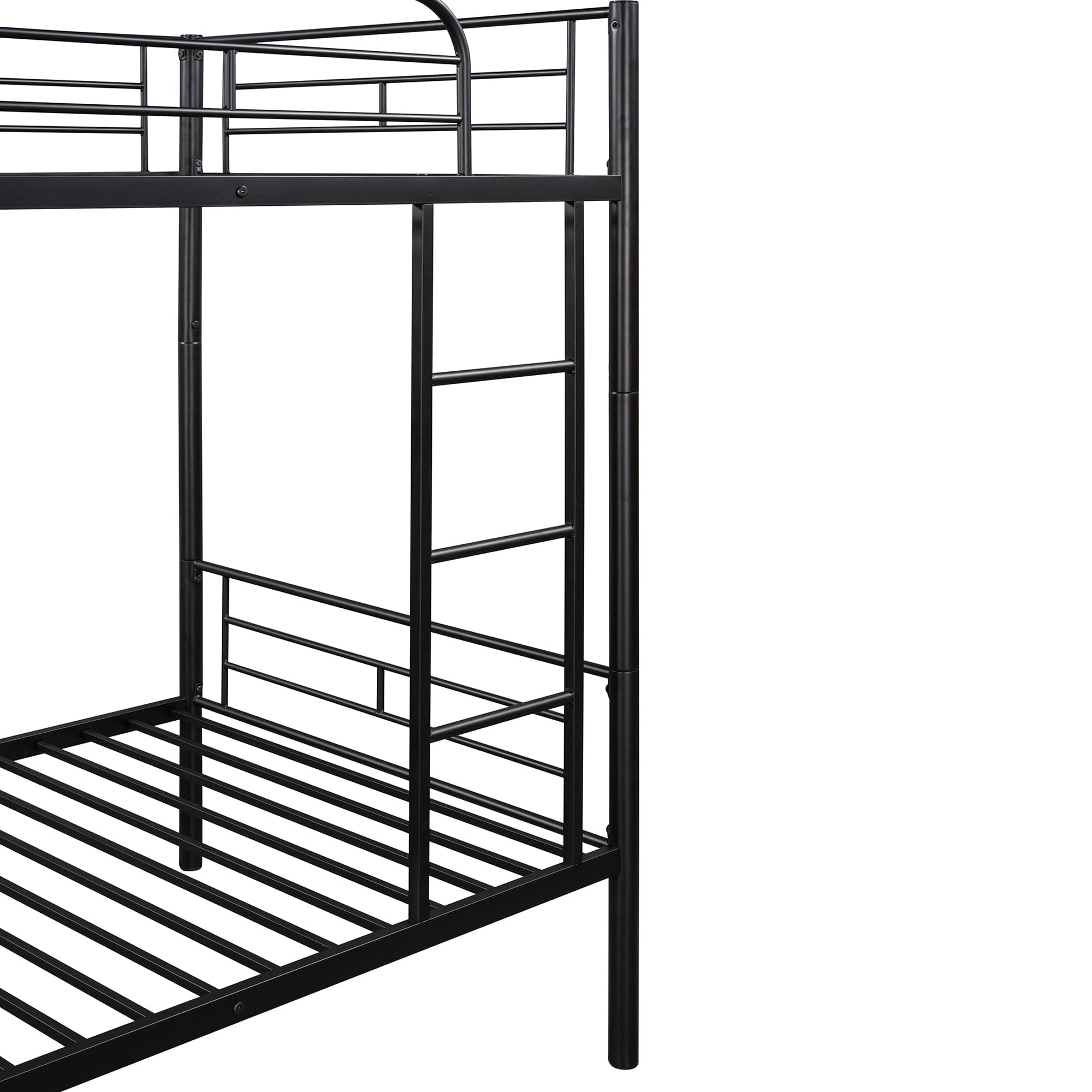 Twin Over Twin Metal Bunk Bed (Black) ( old sku: MF189201BAA )