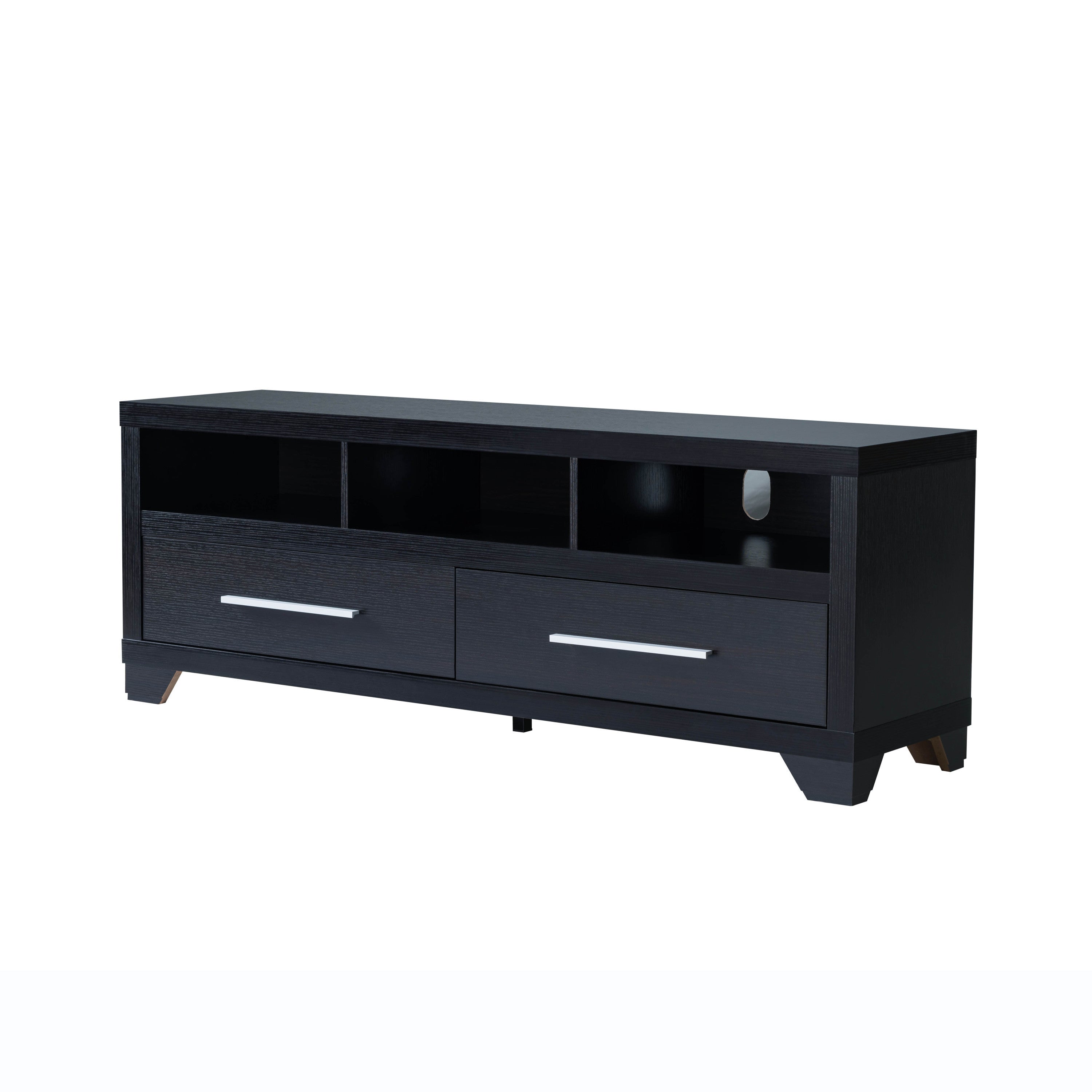 ID USA  27062TV TV Stand Black