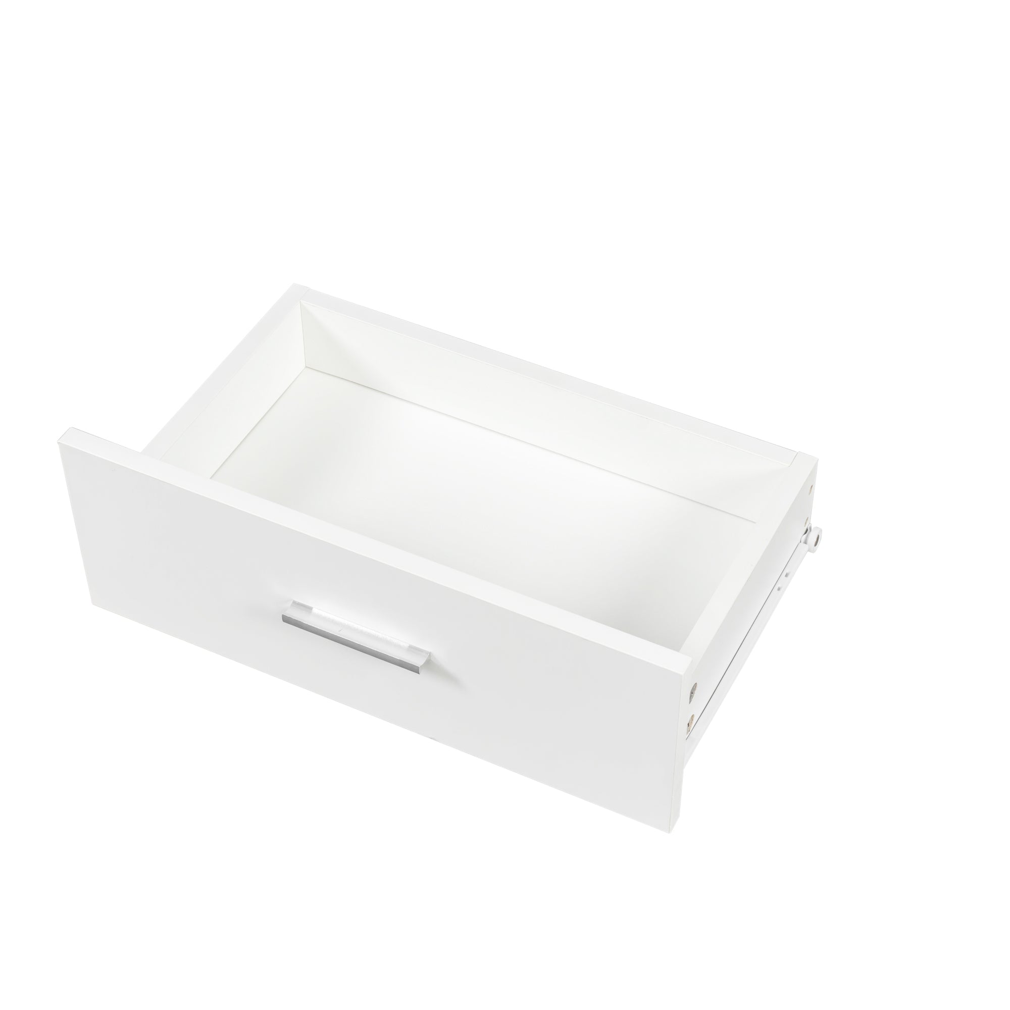 White modern simple hair desk, multi-layer storage, large storage space