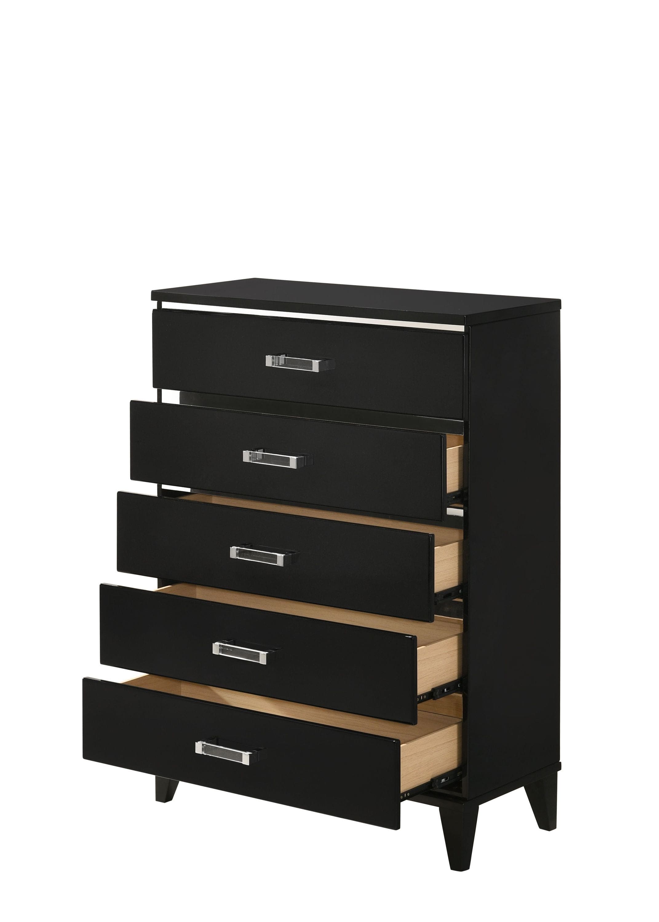 ACME Chelsie Chest• Black Finish 27416