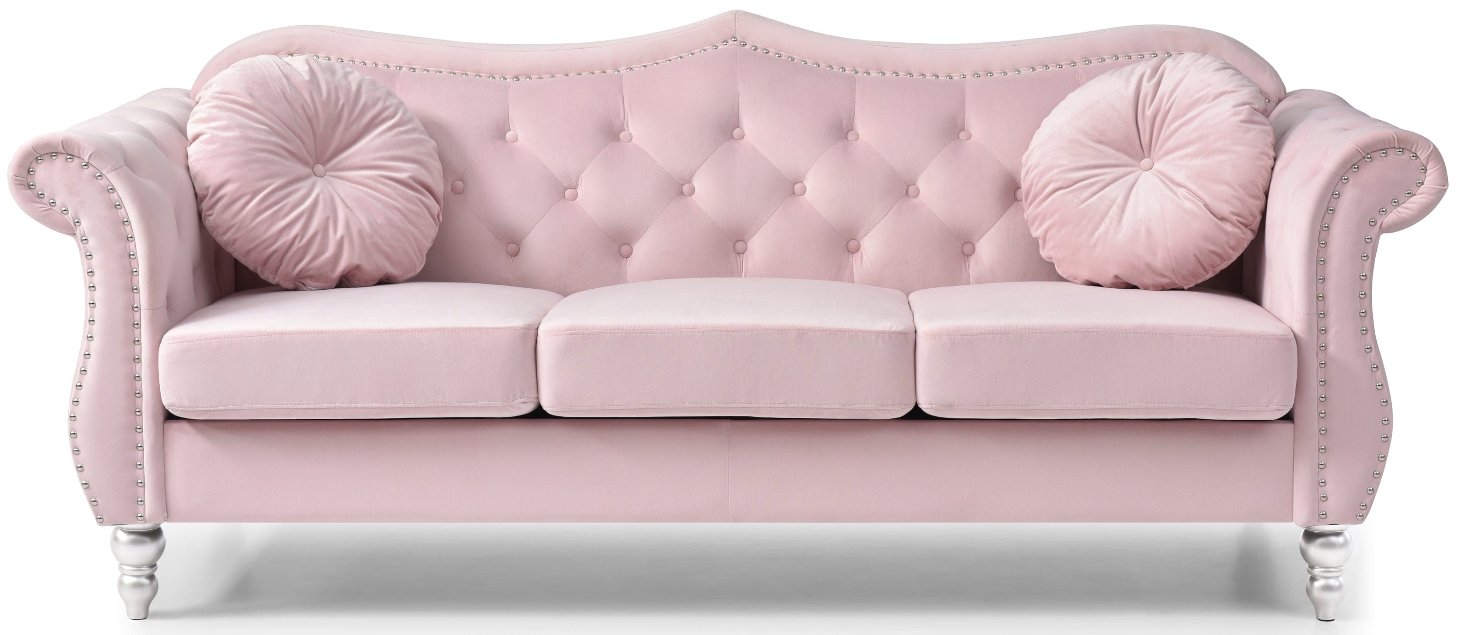 Glory Furniture Hollywood G0664A-S Sofa , PINK