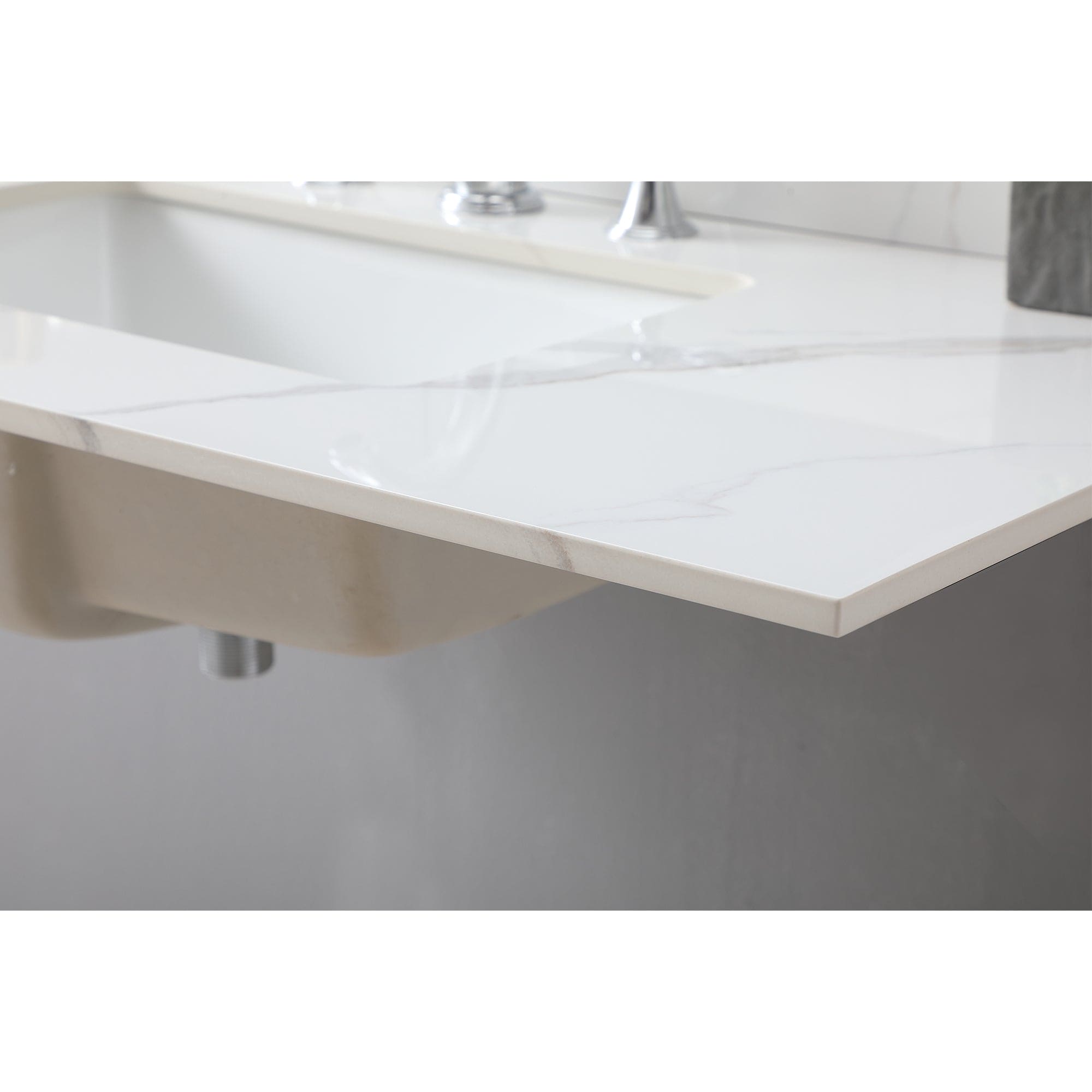 Montary 43x22inch bathroom vantiy top sintered stone carrara gold with 3 faucet hole  for bathroom cabinet .